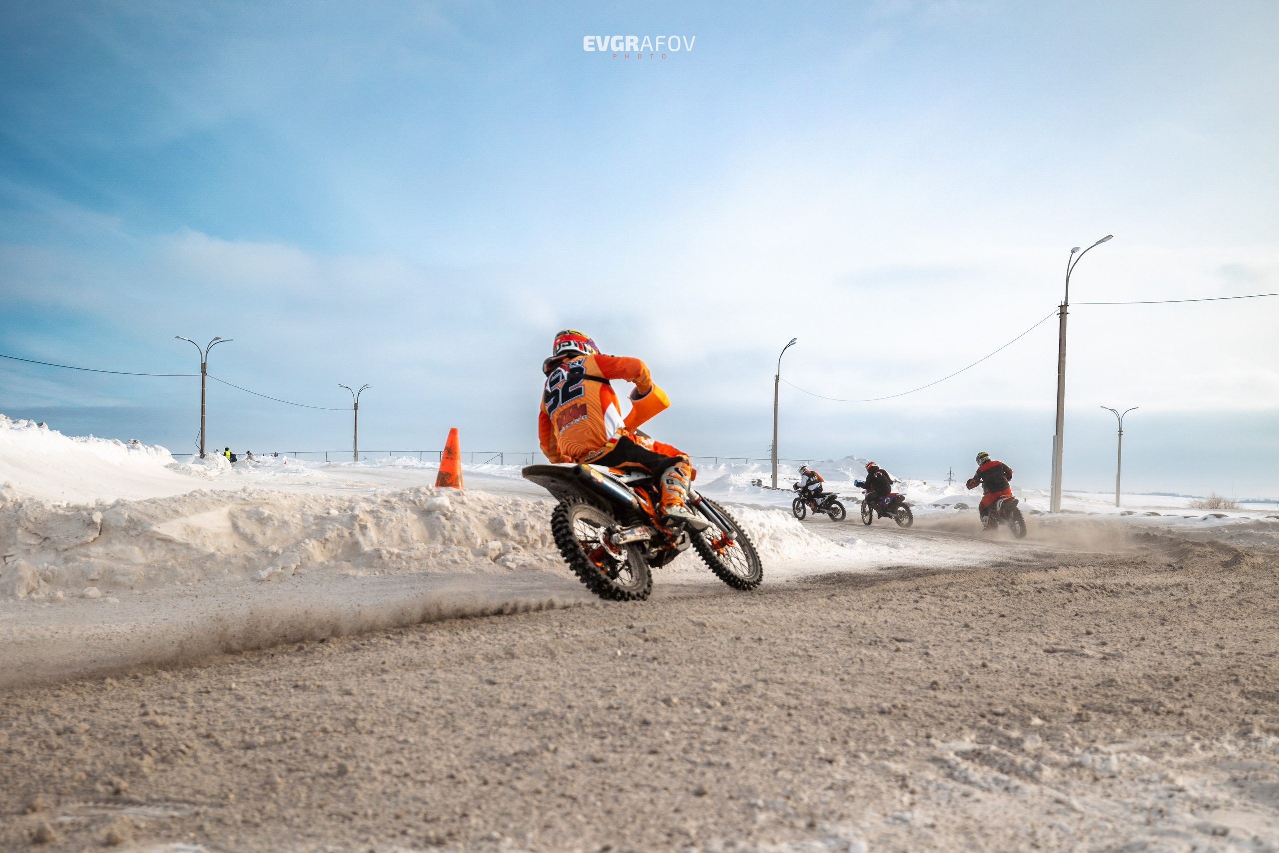 Открытый кубок Республики Татарстан по мотокроссу 3 этап. 4 февраля 2024 г. Фотограф Евграфов Александр