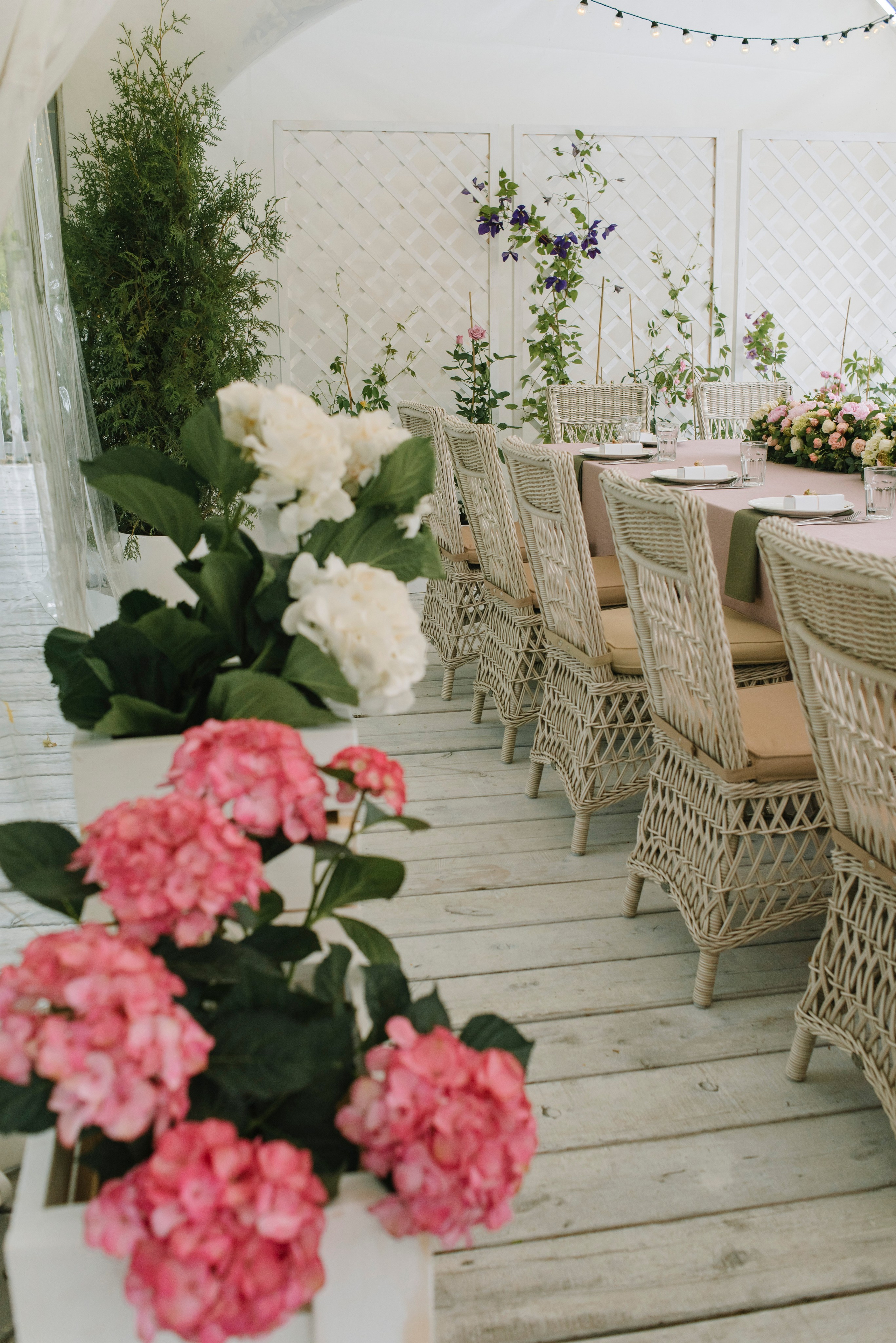 Ресторан Причал. Оформление свадеб, декор свадеб Вера Маркова, Москва