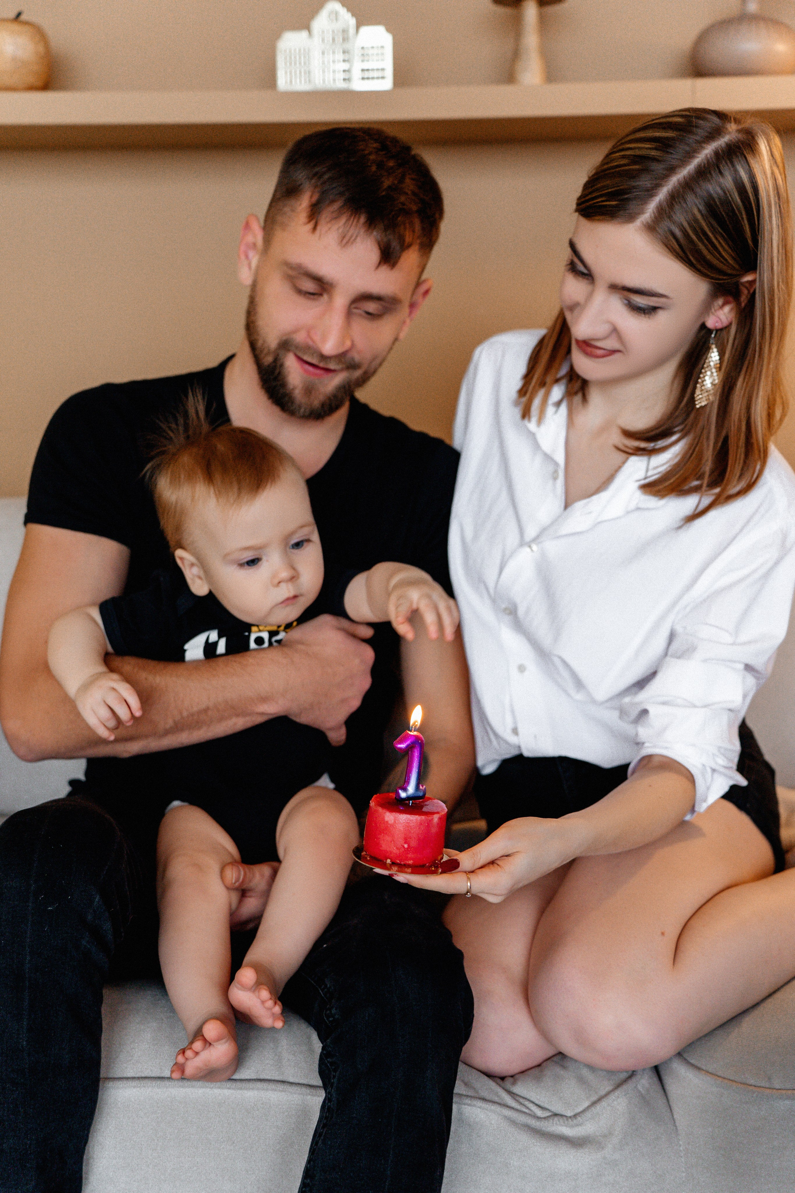 Наш сладкий малютка отметил годик. Ваш семейный фотограф в Минске — Вика Трегубова