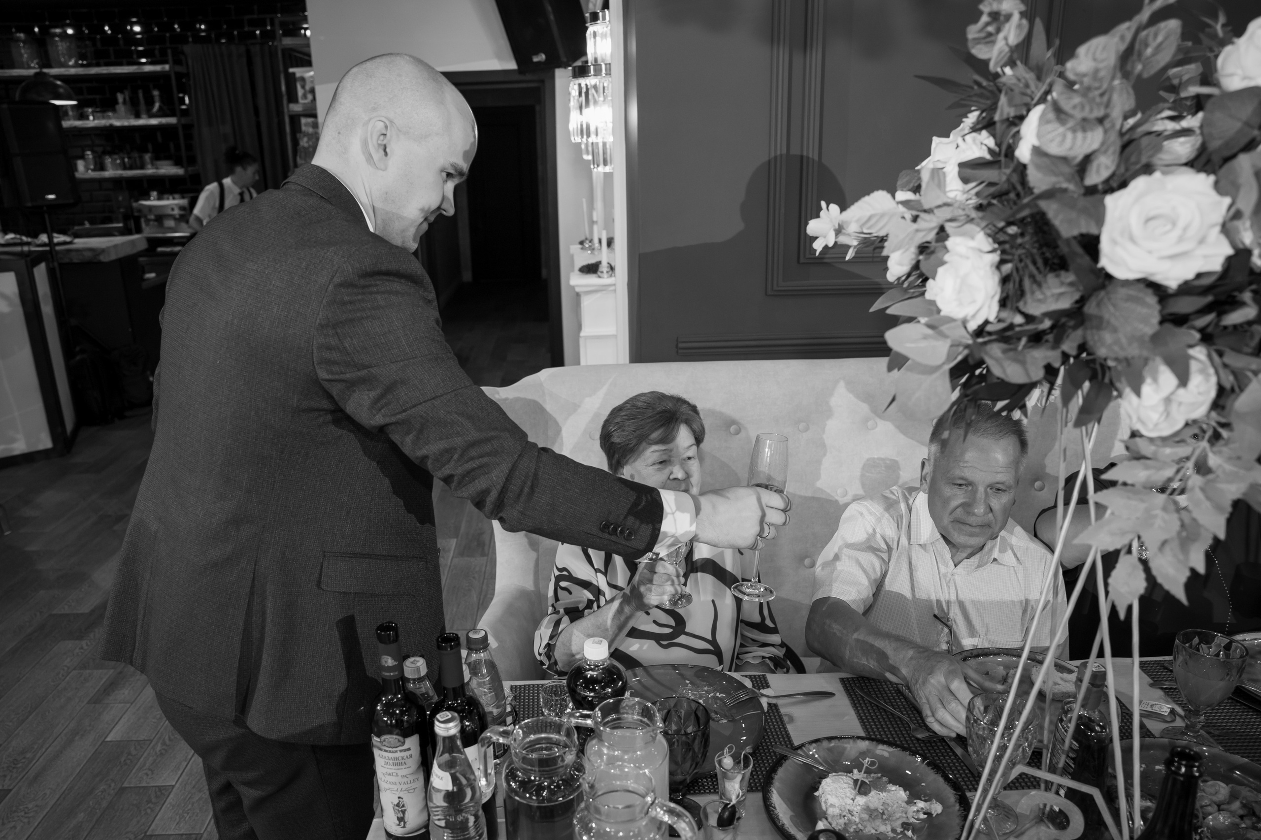 Полина и Дмитрий, загородный клуб «Барин», ЗАГС в г. Пушкино. Свадебный и репортажный фотограф (Москва, Королев и другие)