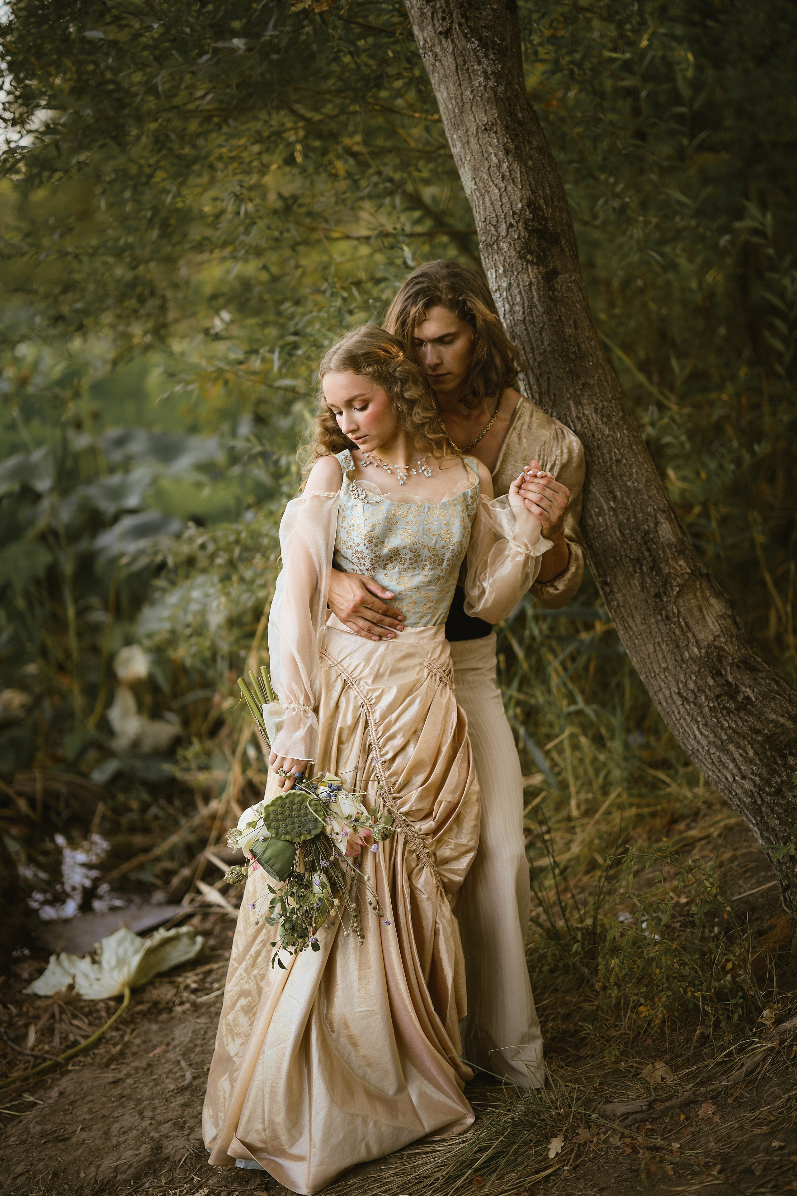 Авторская фотосессия в лесу: волшебные моменты в Абхазии.