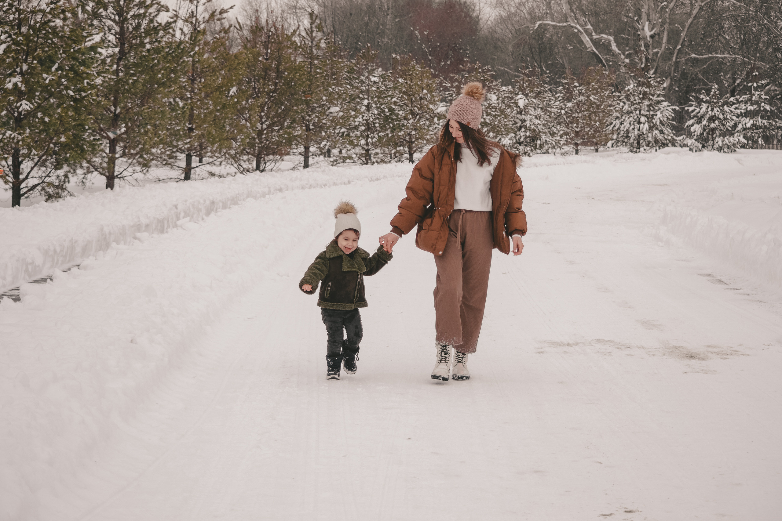 Однажды морозным утром. Семейный и женский фотограф в Краснодаре Анастасия Приймак