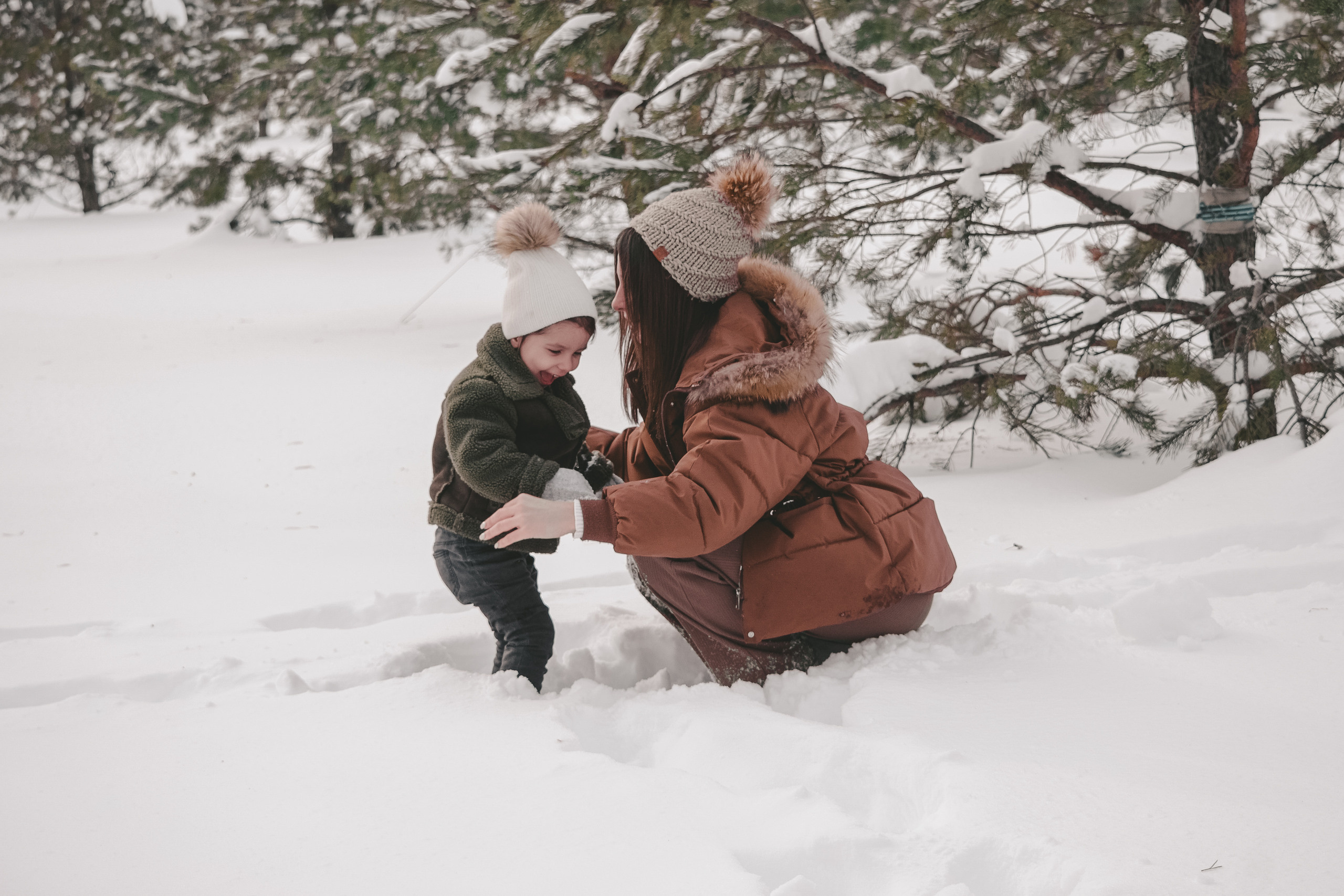Однажды морозным утром. Семейный и женский фотограф в Краснодаре Анастасия Приймак