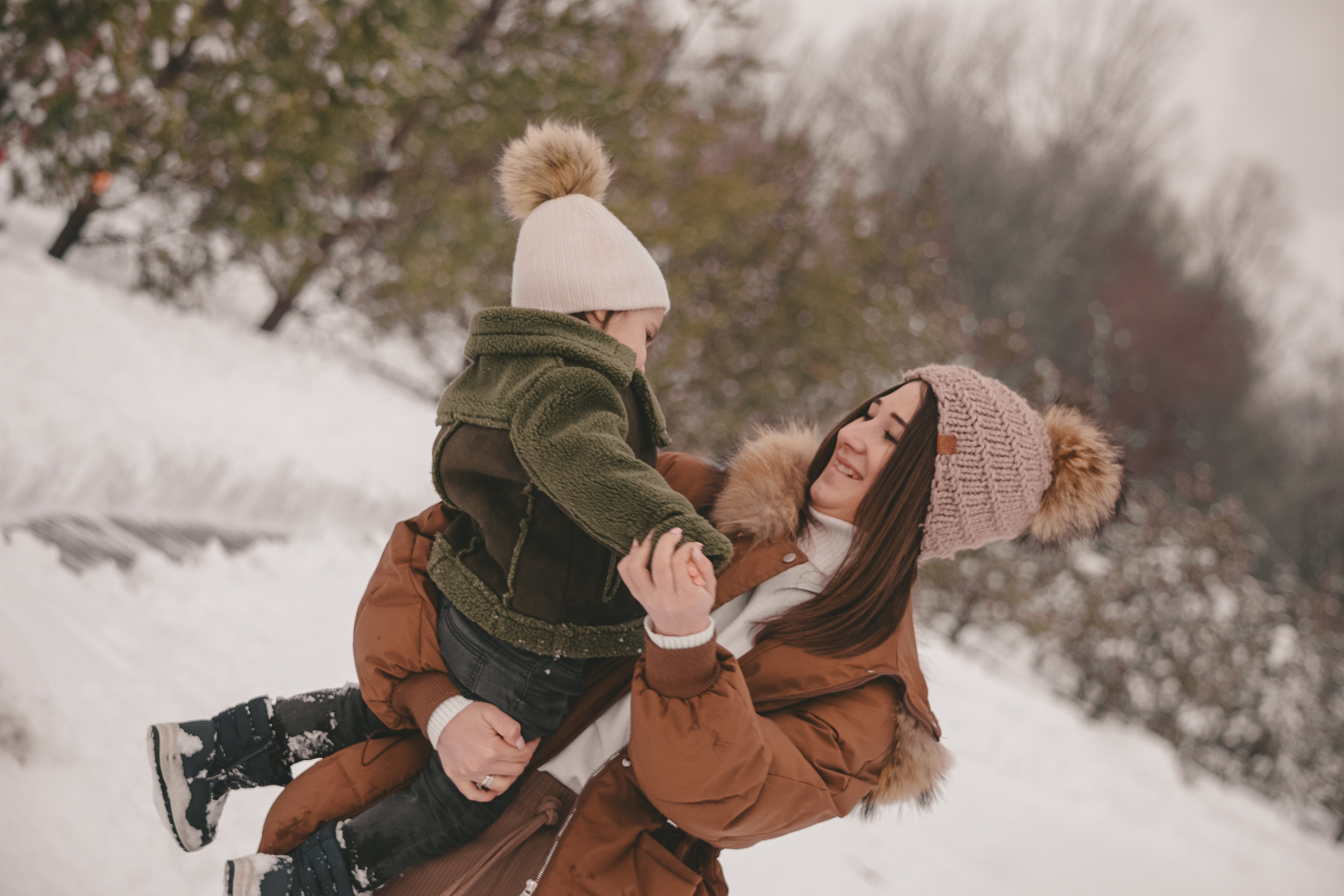 Однажды морозным утром. Семейный и женский фотограф в Краснодаре Анастасия Приймак