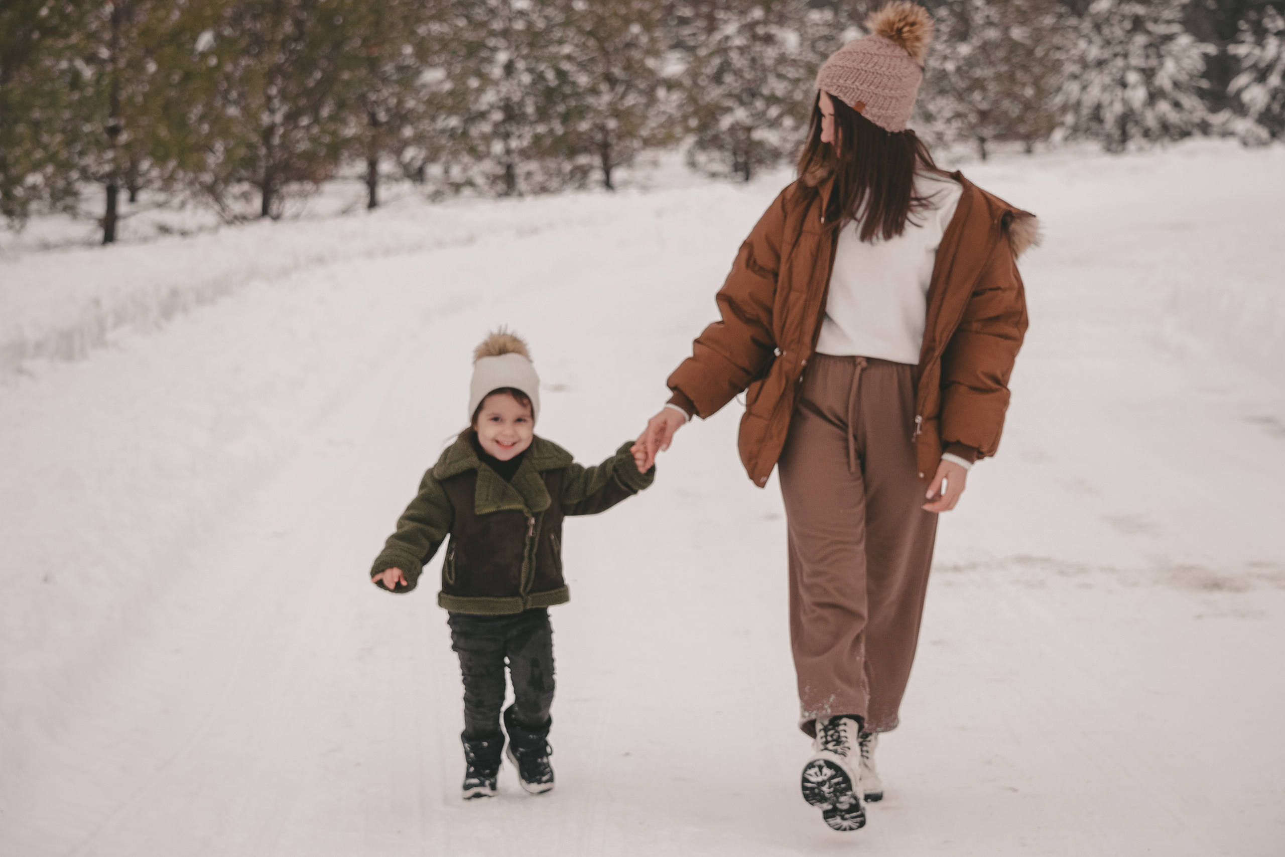 Однажды морозным утром. Семейный и женский фотограф в Краснодаре Анастасия Приймак