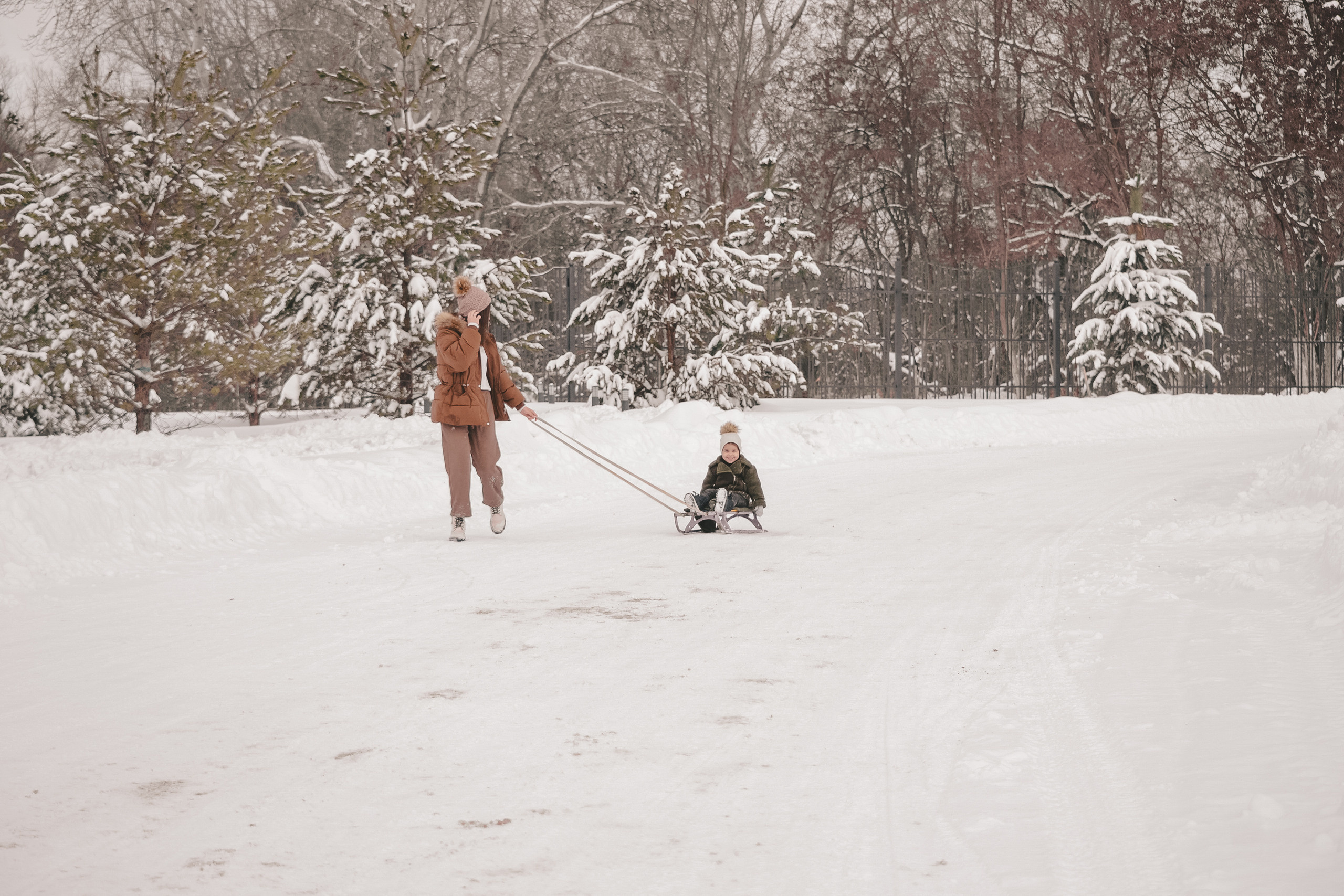 Однажды морозным утром. Семейный и женский фотограф в Краснодаре Анастасия Приймак