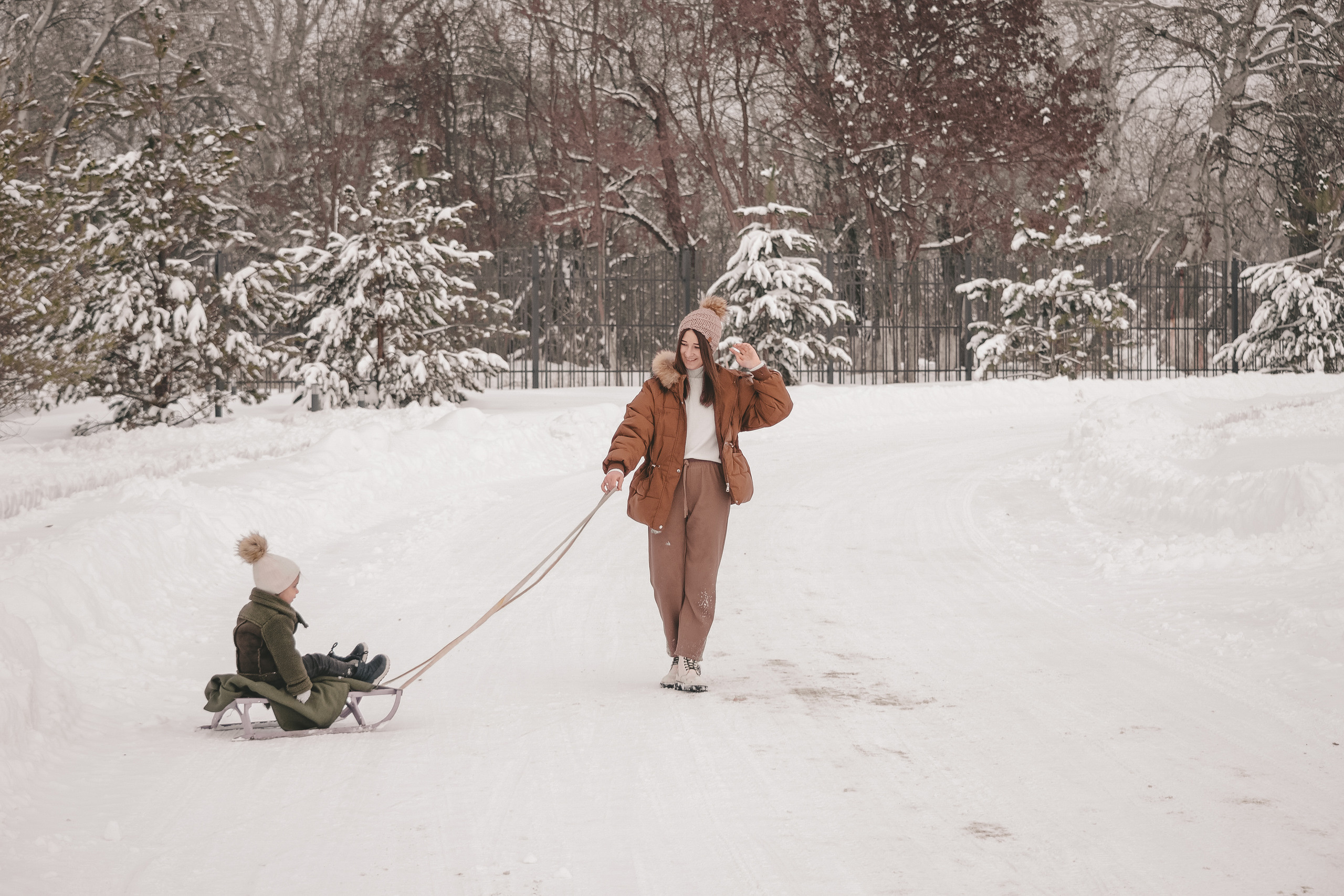 Однажды морозным утром. Семейный и женский фотограф в Краснодаре Анастасия Приймак