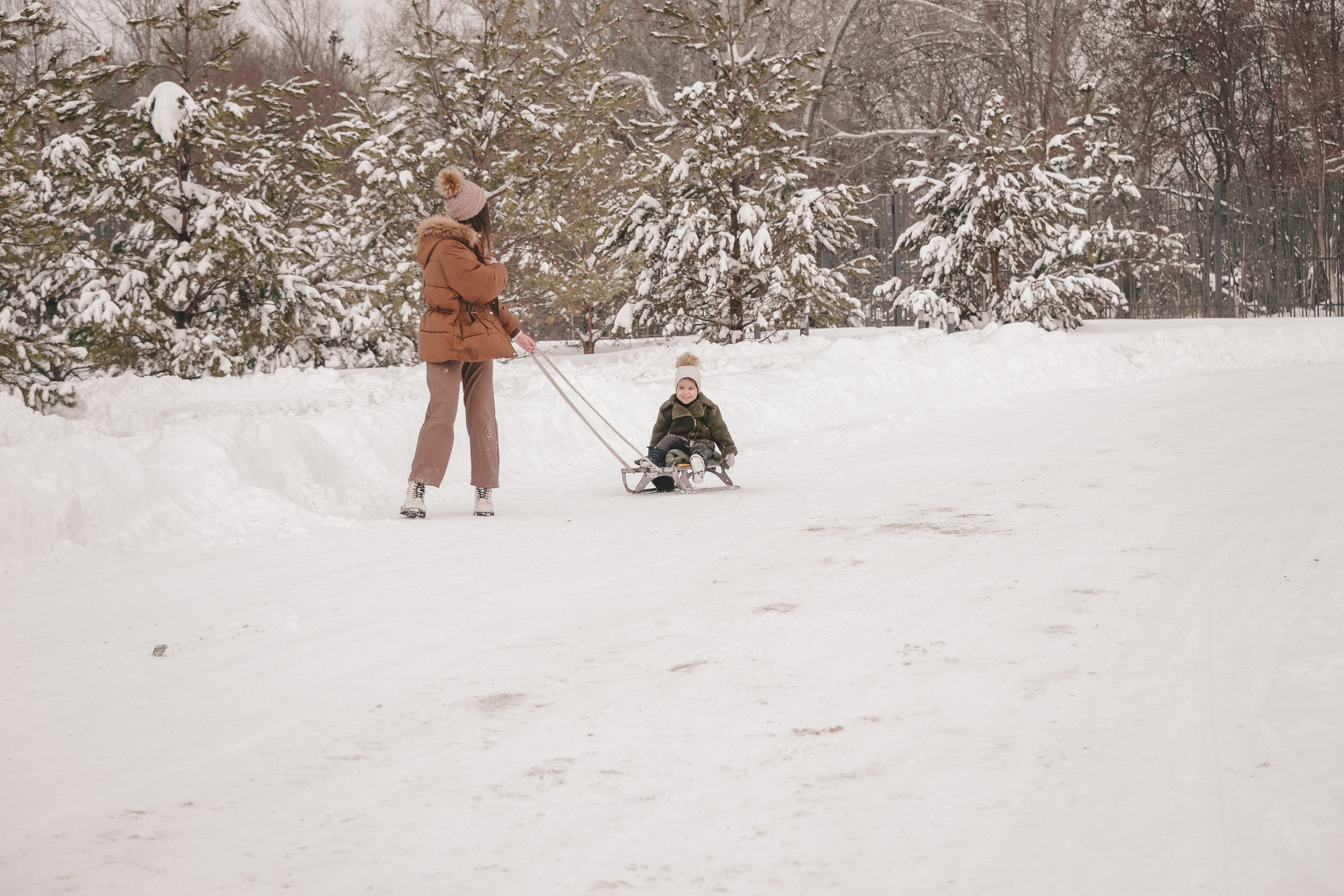 Однажды морозным утром. Семейный и женский фотограф в Краснодаре Анастасия Приймак