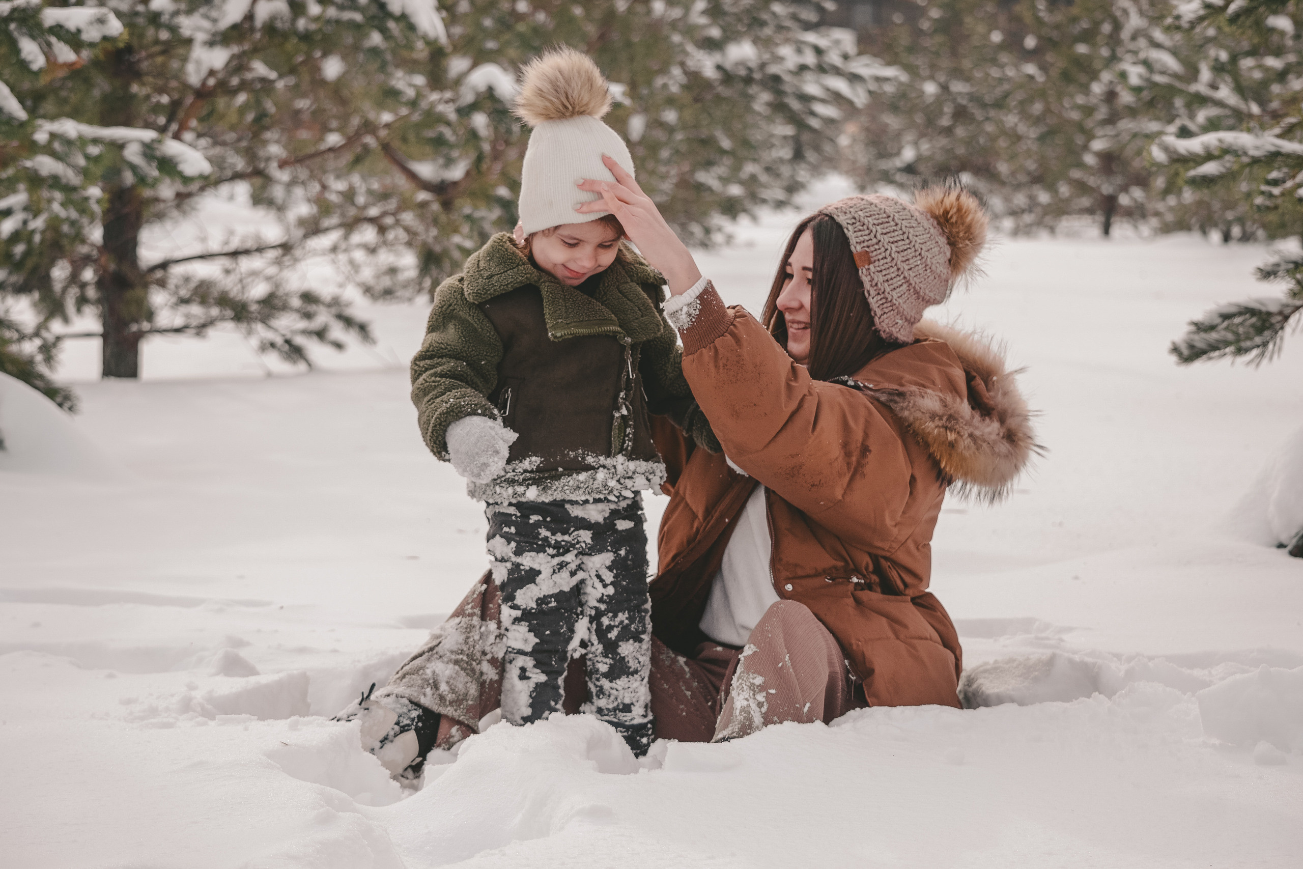 Однажды морозным утром. Семейный и женский фотограф в Краснодаре Анастасия Приймак