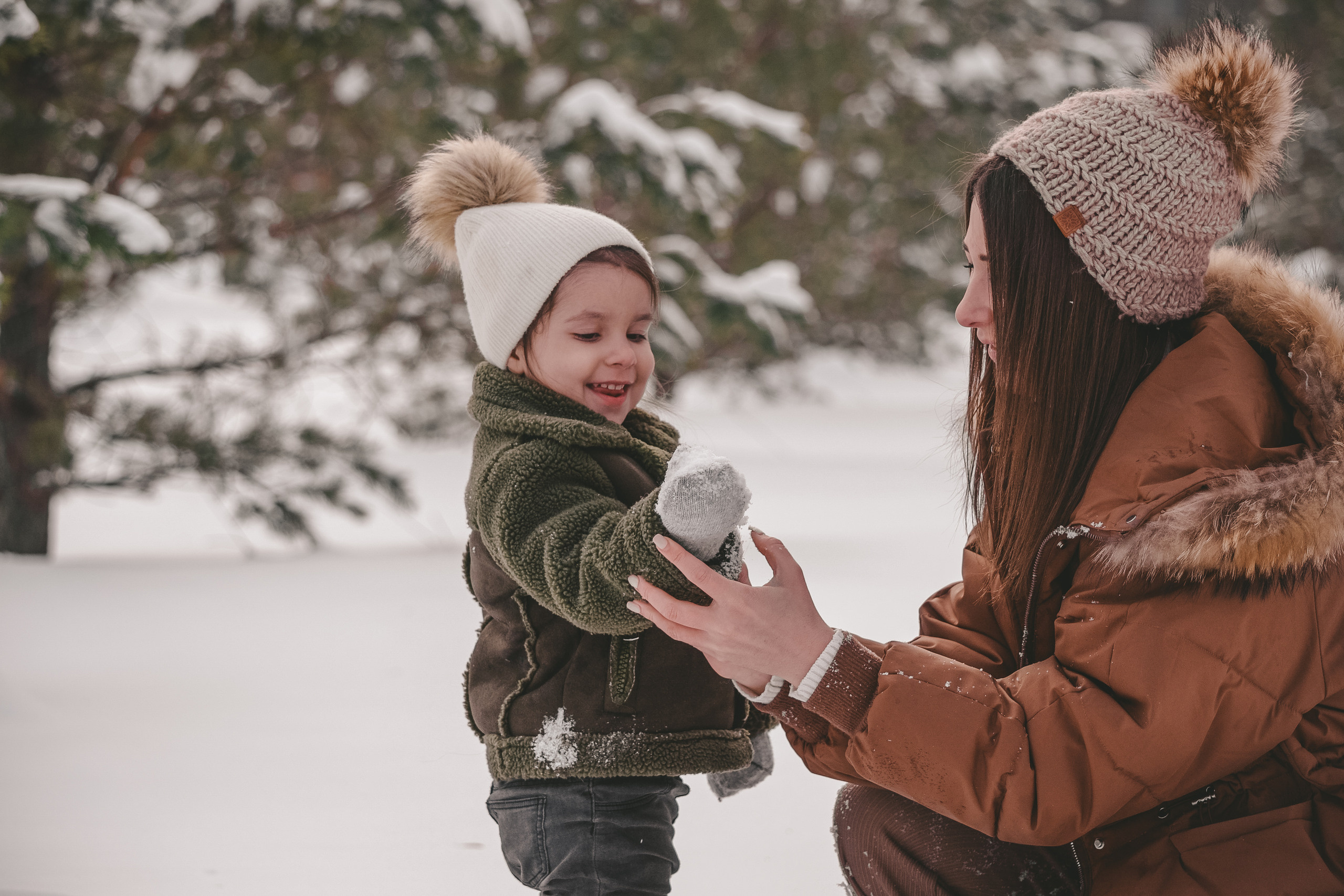 Однажды морозным утром. Семейный и женский фотограф в Краснодаре Анастасия Приймак
