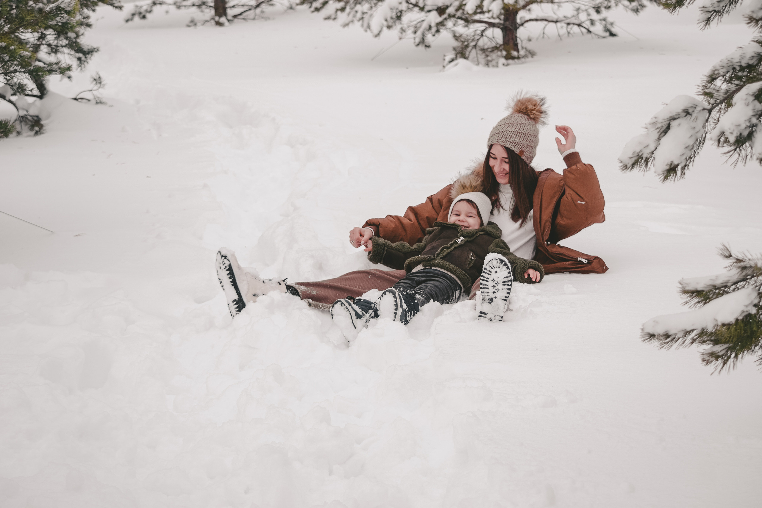 Однажды морозным утром. Семейный и женский фотограф в Краснодаре Анастасия Приймак