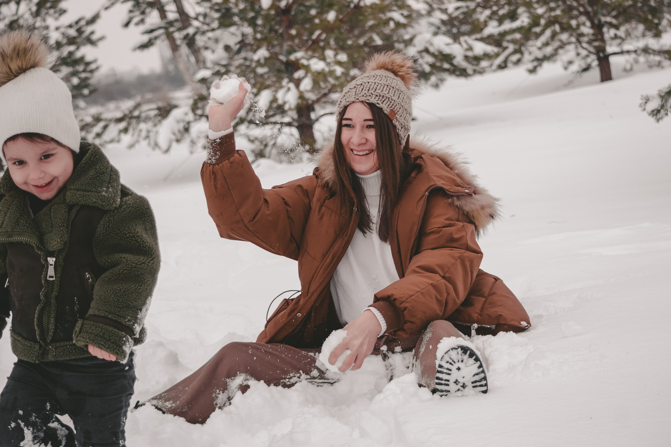 Однажды морозным утром. Семейный и женский фотограф в Краснодаре Анастасия Приймак