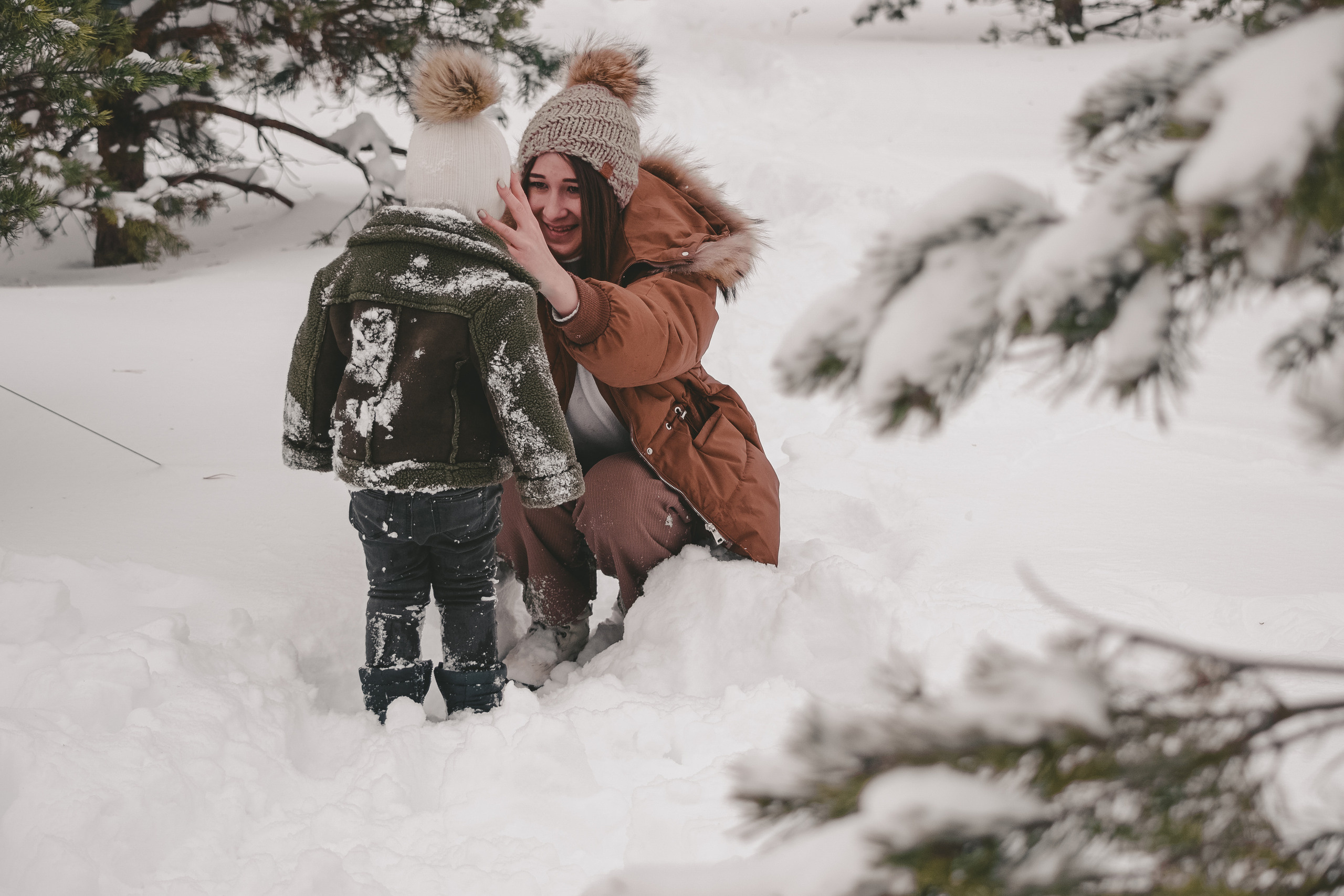 Однажды морозным утром. Семейный и женский фотограф в Краснодаре Анастасия Приймак