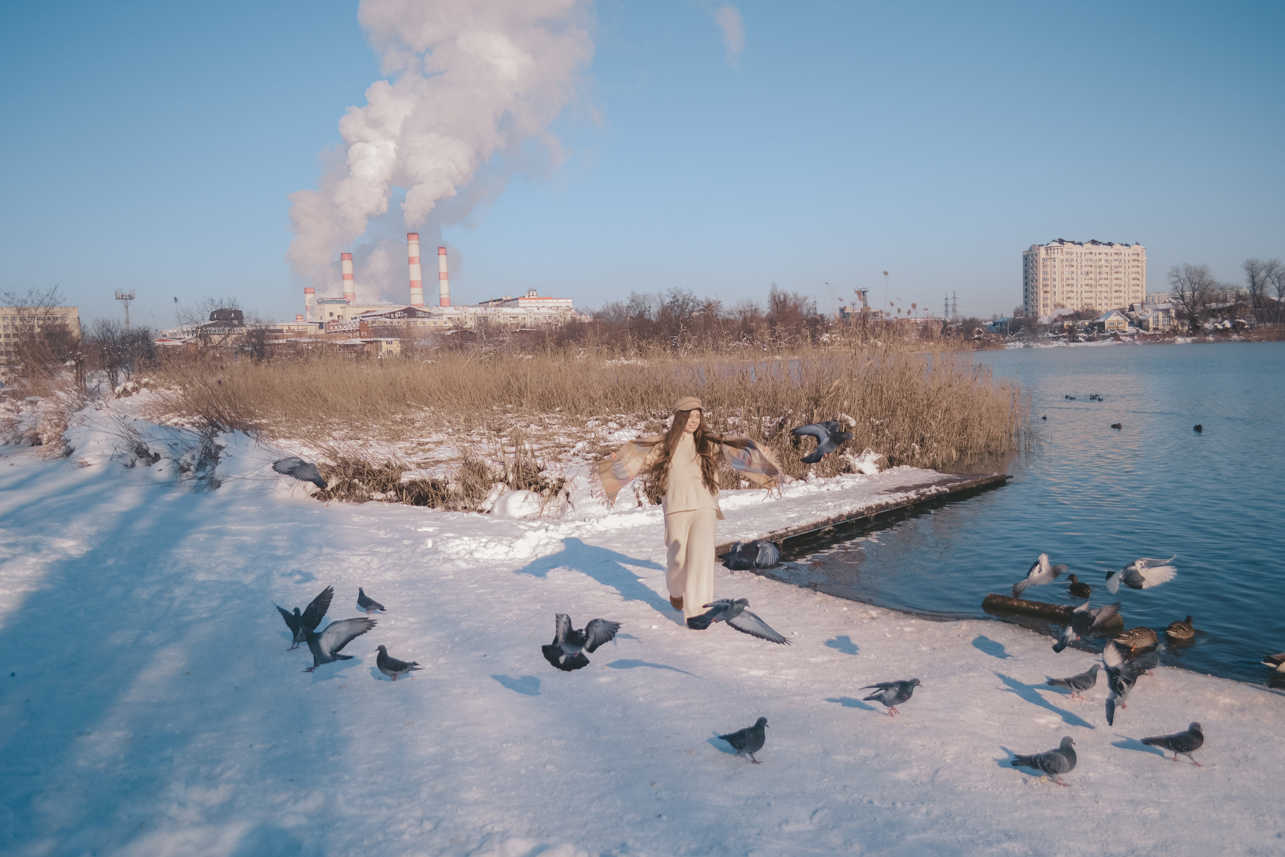 Мороз и солнце…. Семейный и женский фотограф в Краснодаре Анастасия Приймак