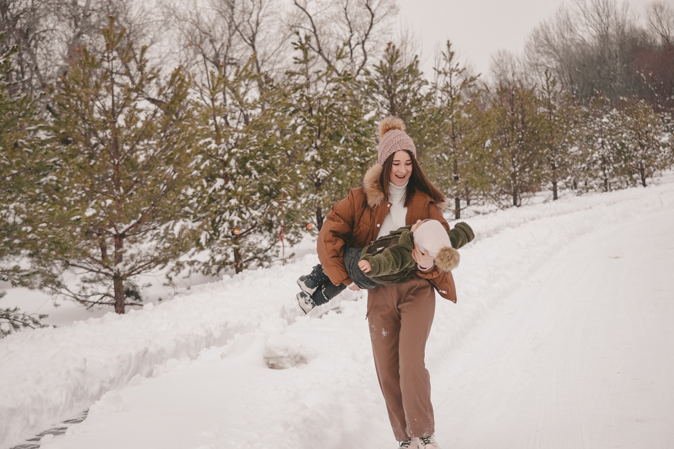 Однажды морозным утром. Семейный и женский фотограф в Краснодаре Анастасия Приймак