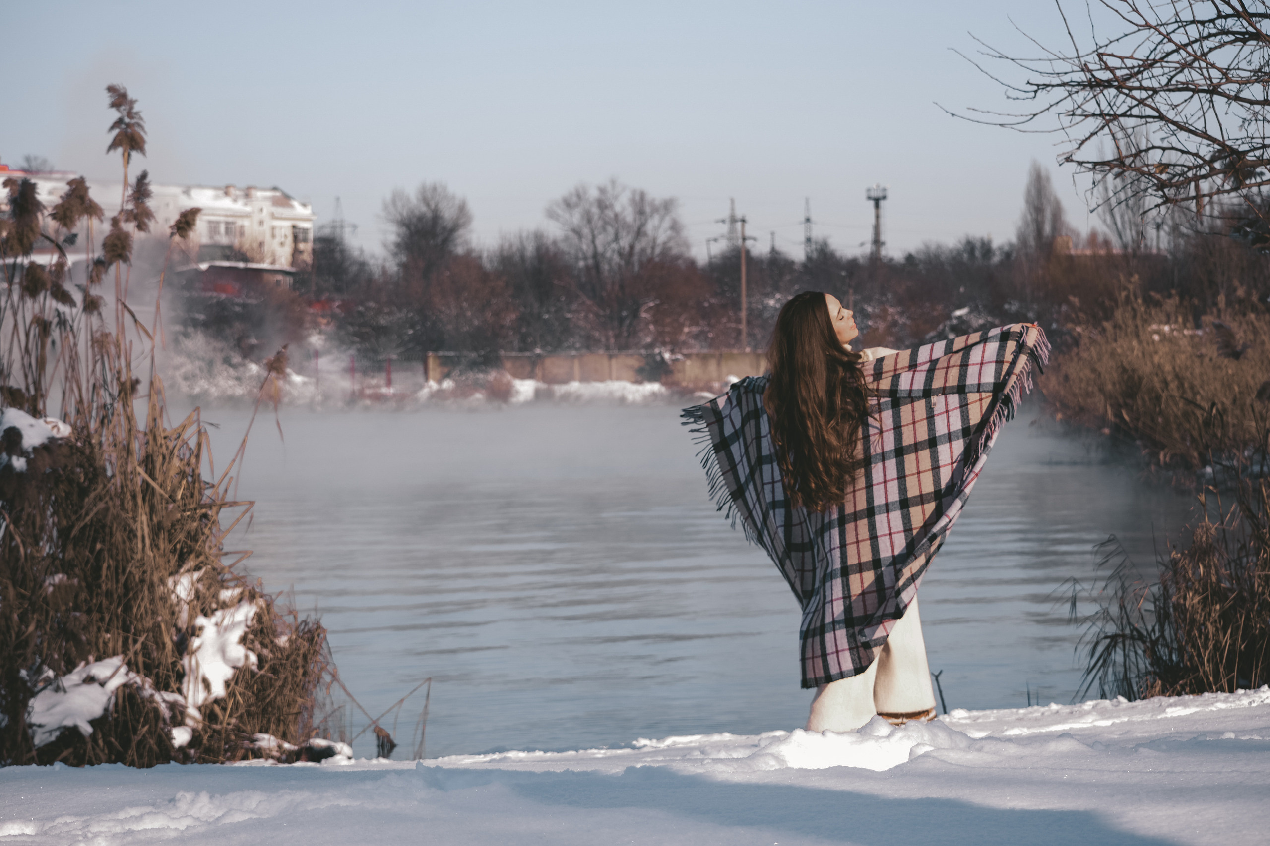 Мороз и солнце…. Семейный и женский фотограф в Краснодаре Анастасия Приймак