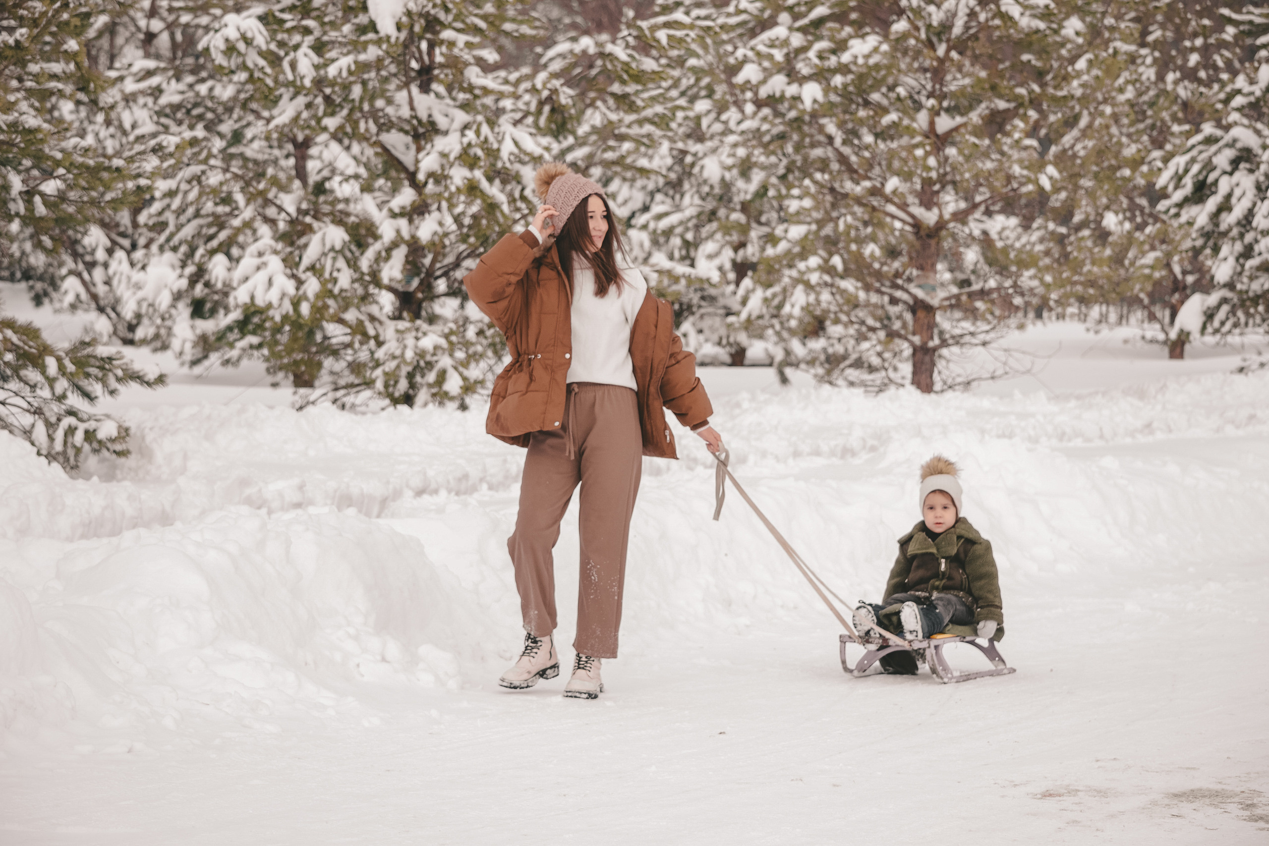 Однажды морозным утром. Семейный и женский фотограф в Краснодаре Анастасия Приймак