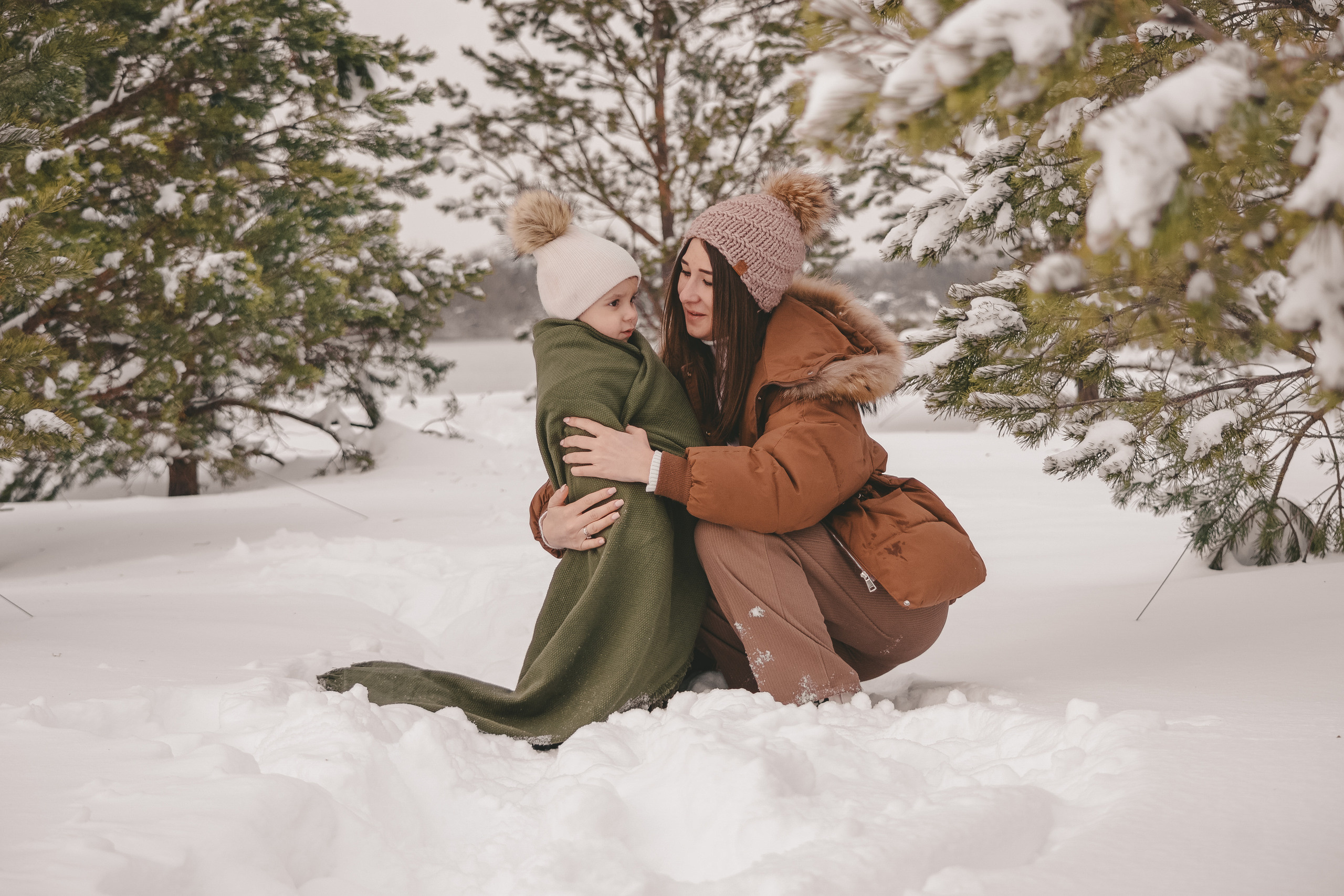 Однажды морозным утром. Семейный и женский фотограф в Краснодаре Анастасия Приймак