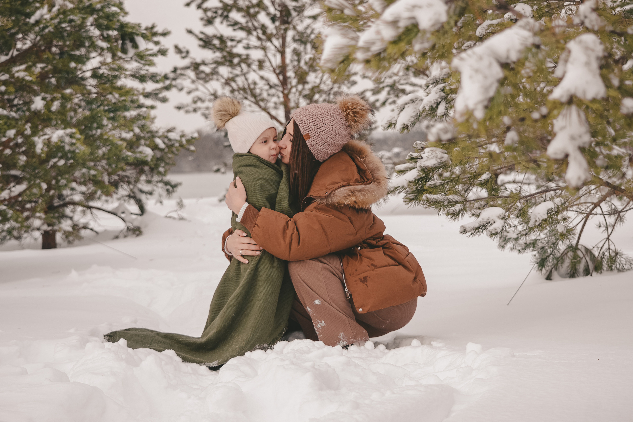 Однажды морозным утром. Семейный и женский фотограф в Краснодаре Анастасия Приймак