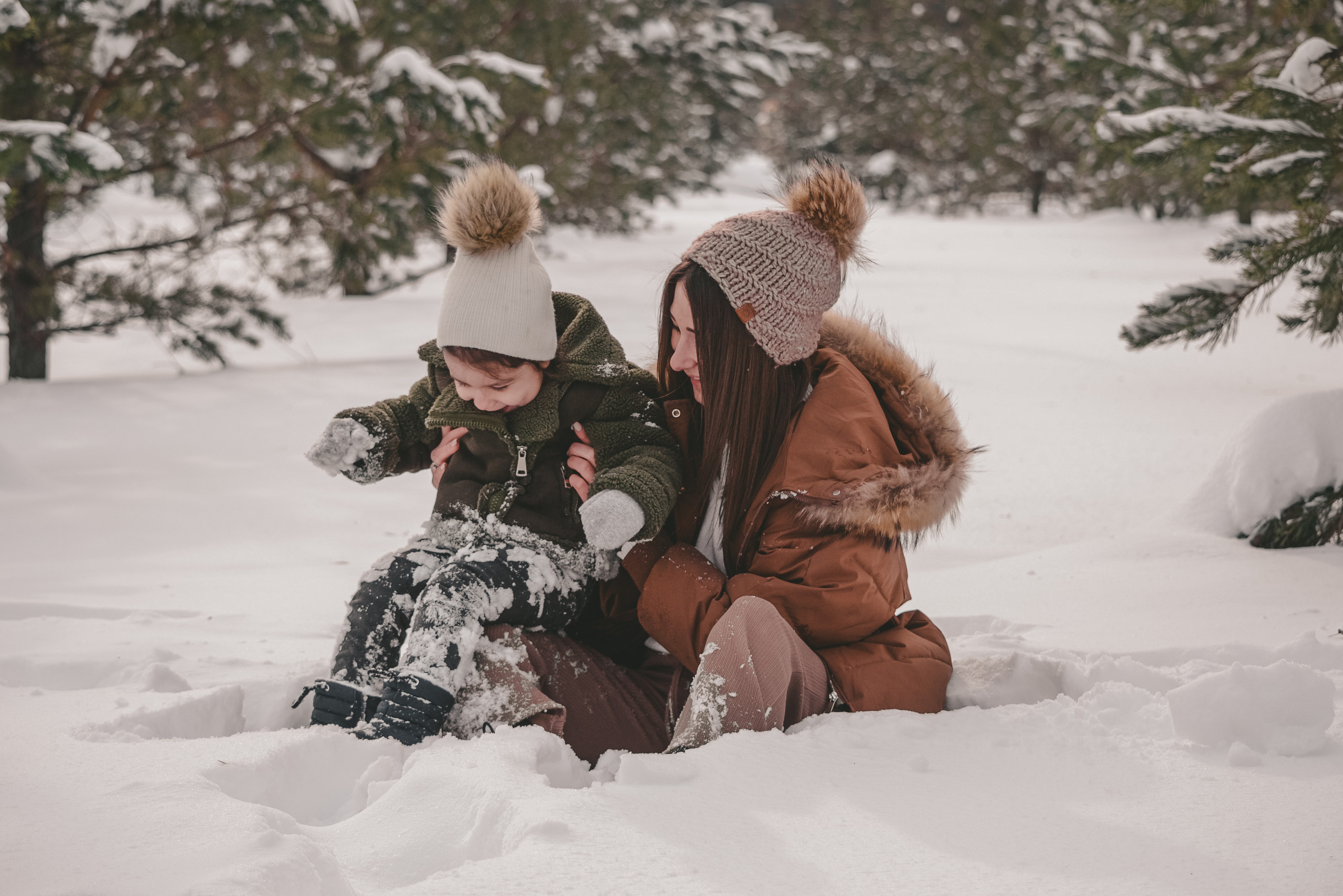 Однажды морозным утром. Семейный и женский фотограф в Краснодаре Анастасия Приймак