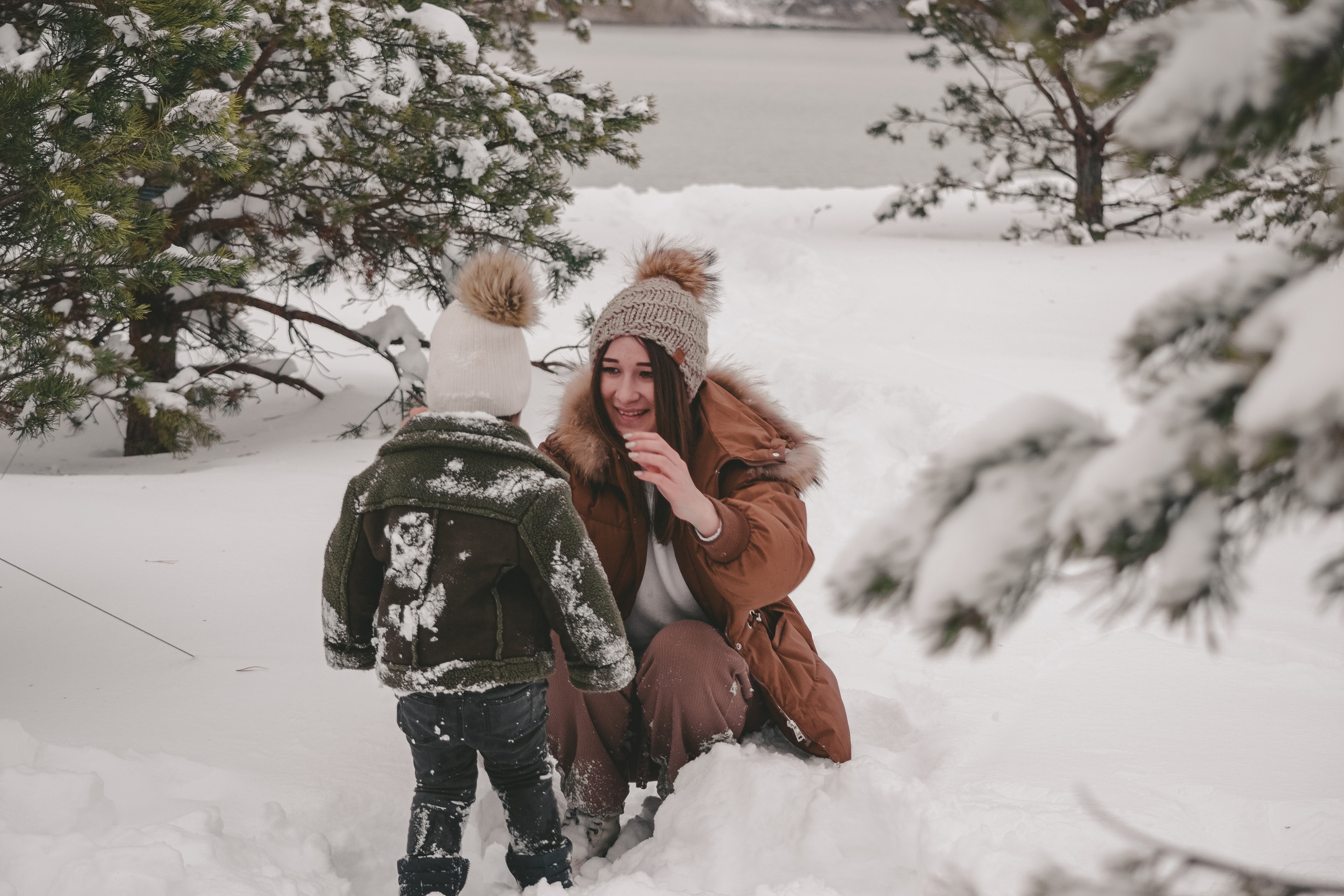 Однажды морозным утром. Семейный и женский фотограф в Краснодаре Анастасия Приймак