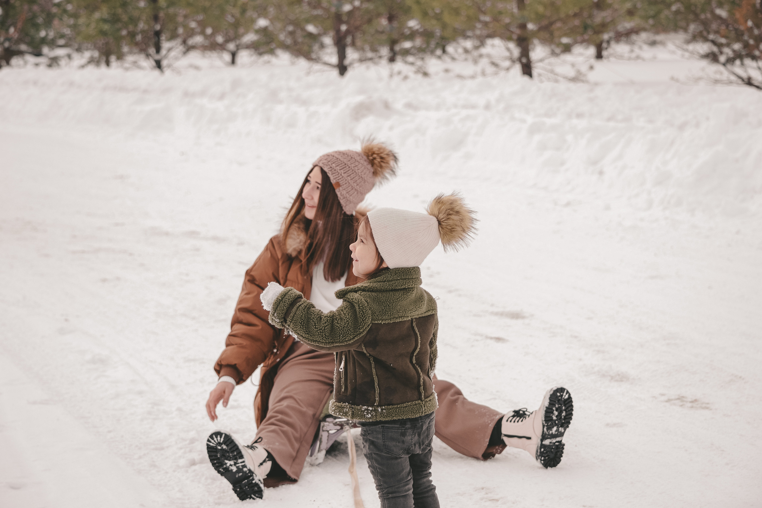 Однажды морозным утром. Семейный и женский фотограф в Краснодаре Анастасия Приймак