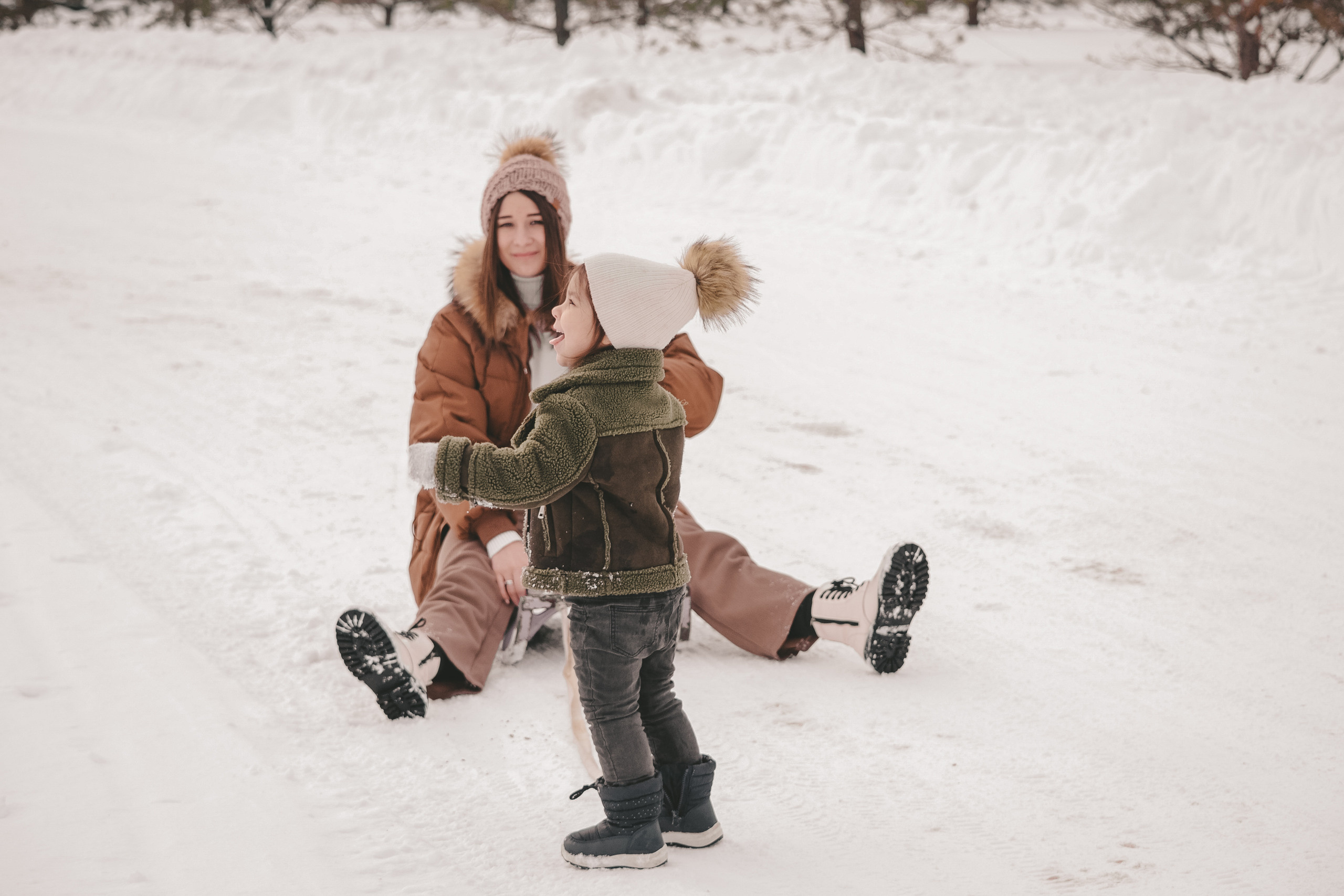 Однажды морозным утром. Семейный и женский фотограф в Краснодаре Анастасия Приймак