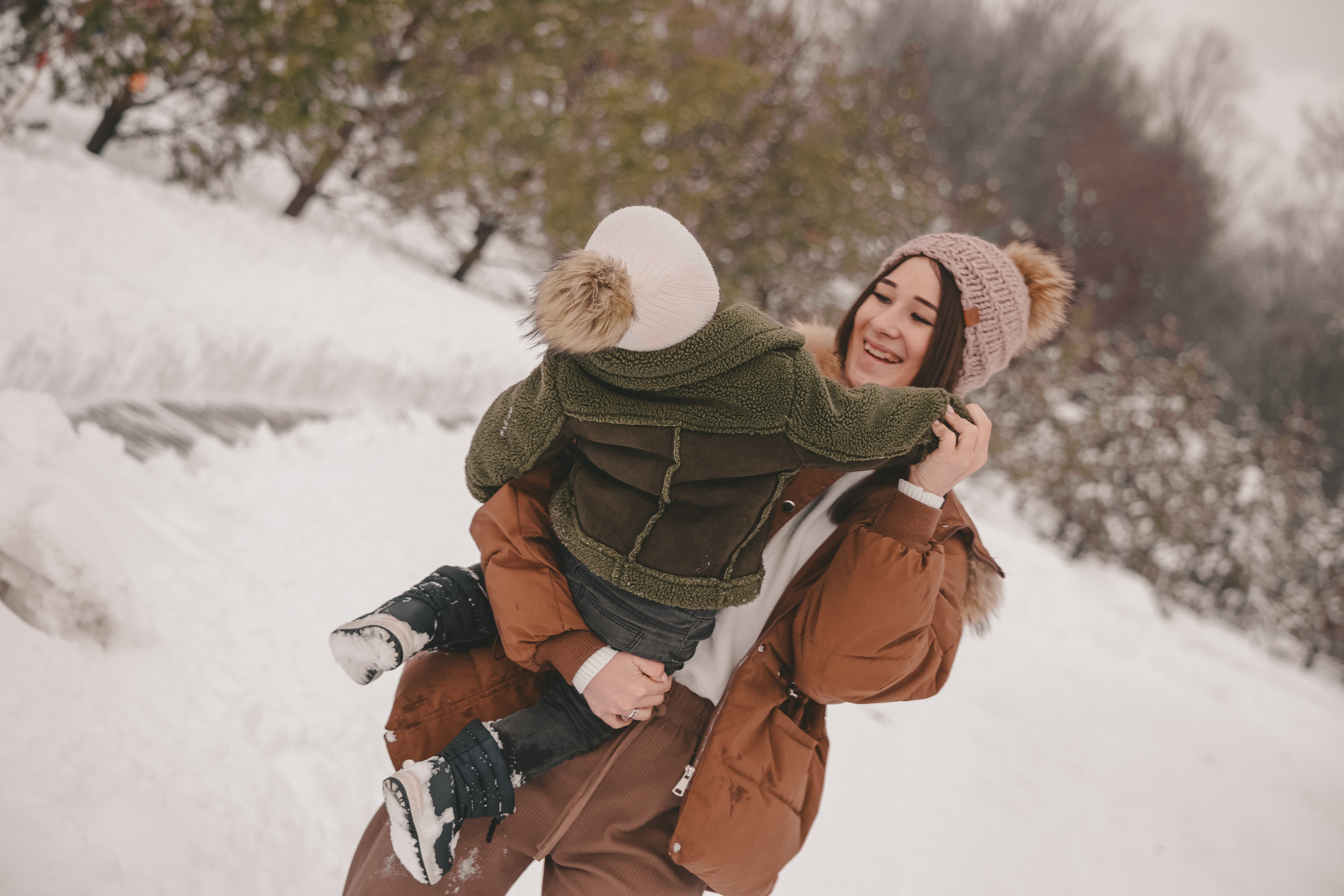 Однажды морозным утром. Семейный и женский фотограф в Краснодаре Анастасия Приймак