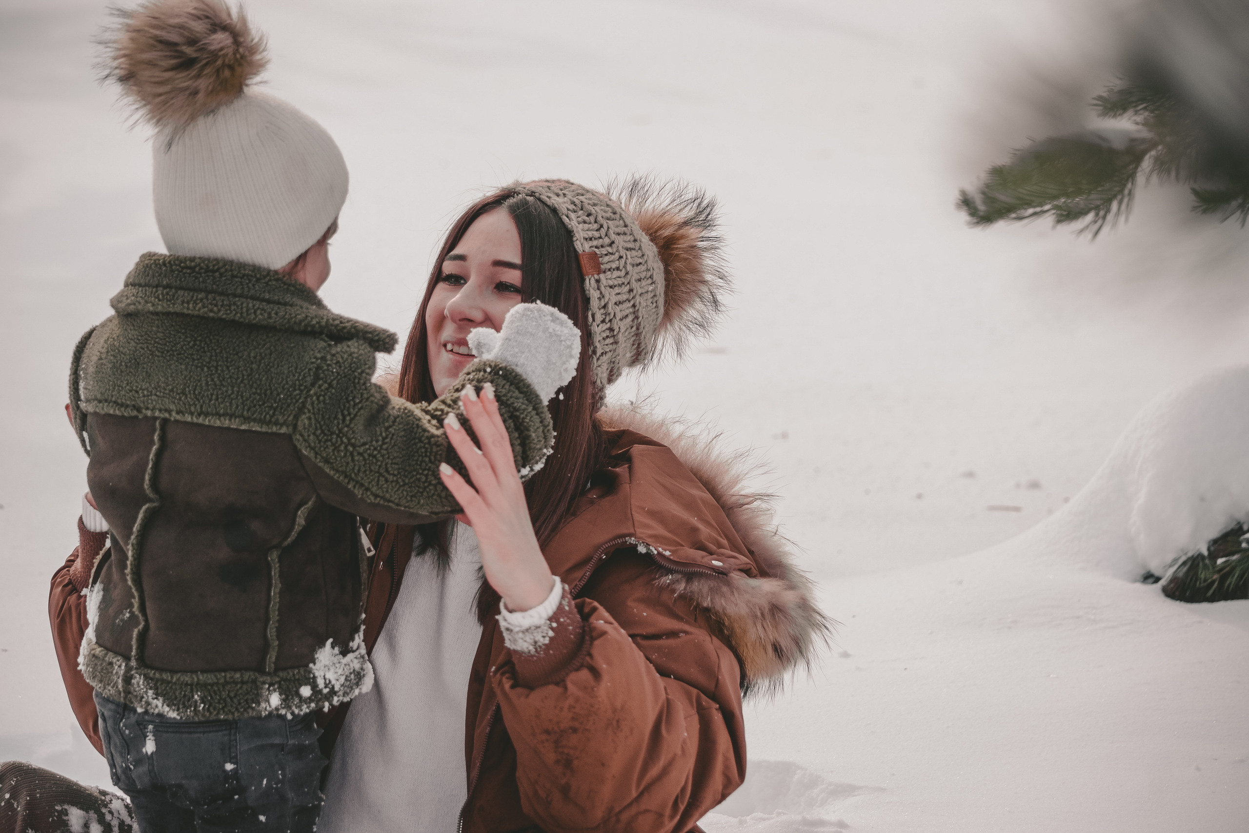 Однажды морозным утром. Семейный и женский фотограф в Краснодаре Анастасия Приймак
