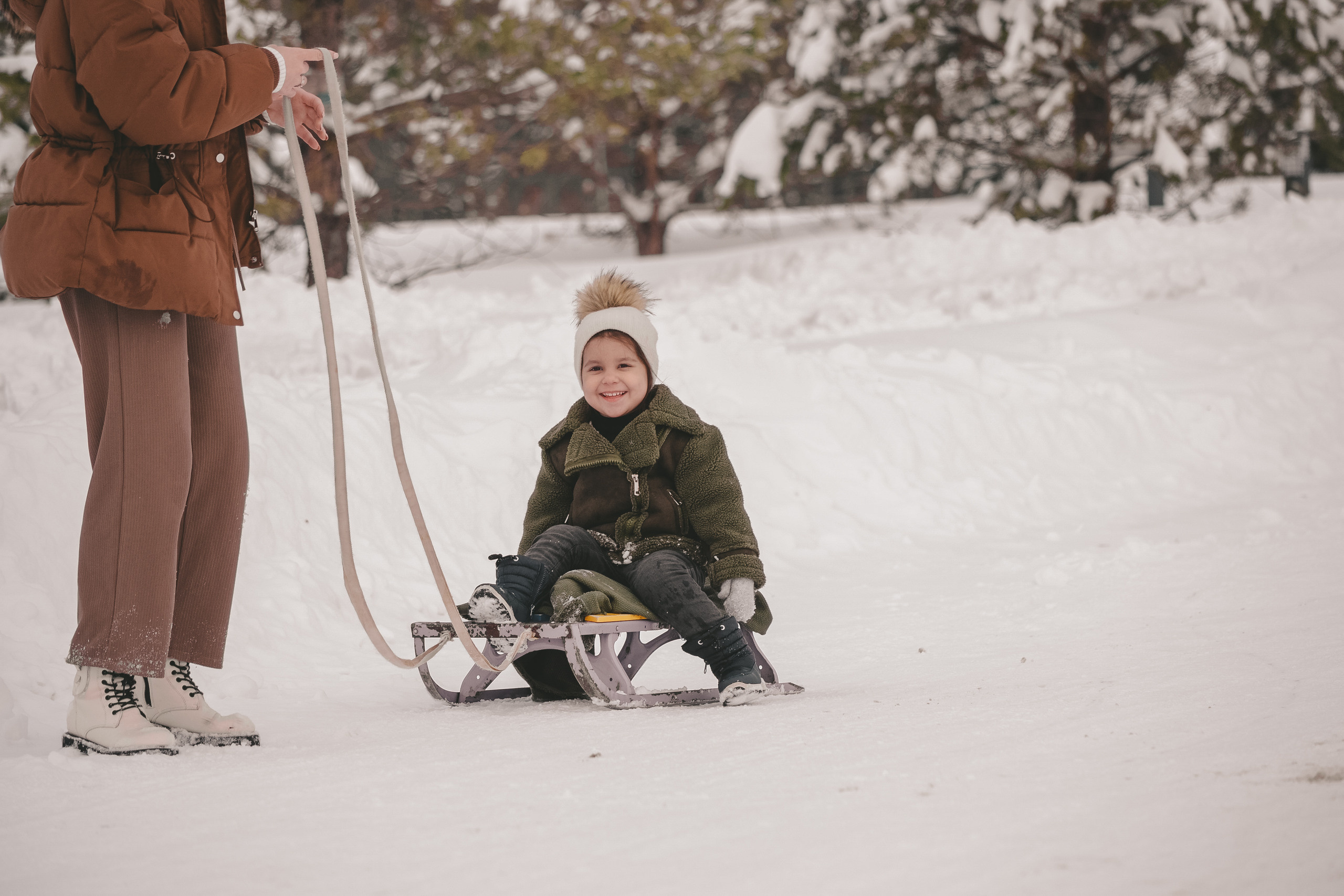Однажды морозным утром. Семейный и женский фотограф в Краснодаре Анастасия Приймак