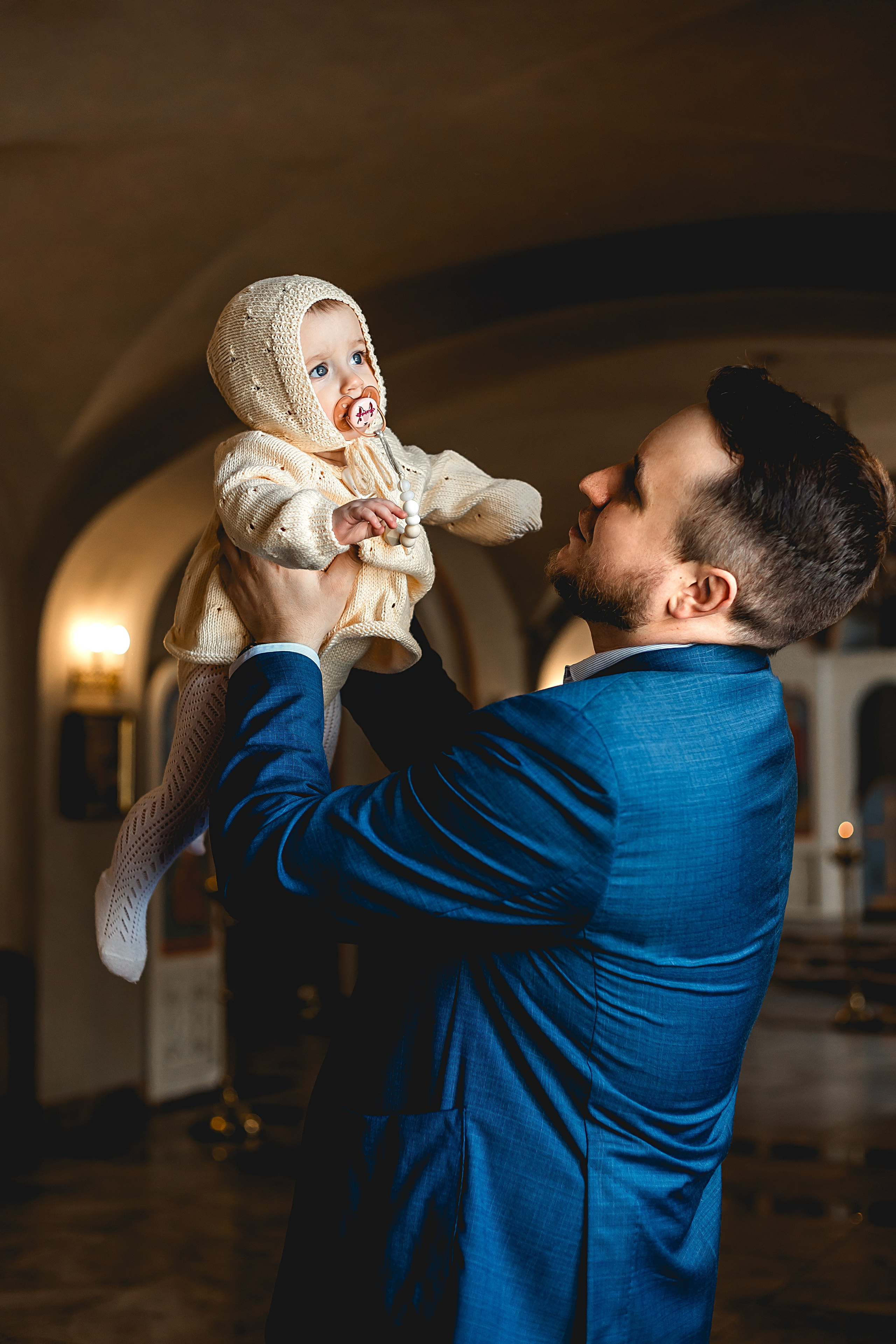Крещение. Семейный и детский фотограф в Москве Юлия Мусаева