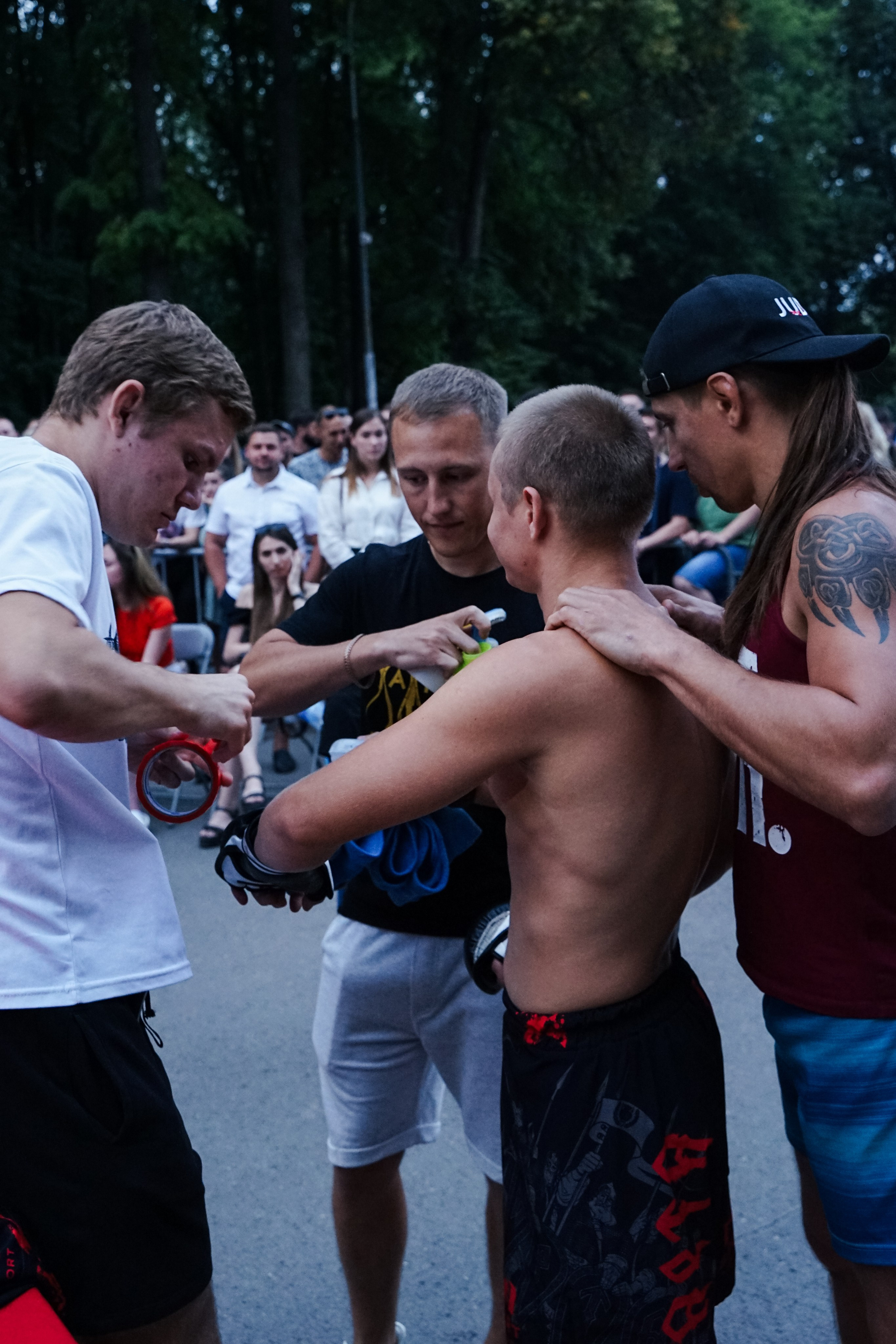 Вечер боев в ЦПКиО. Фотограф Надежда Погребняк | Рязань | Москва
