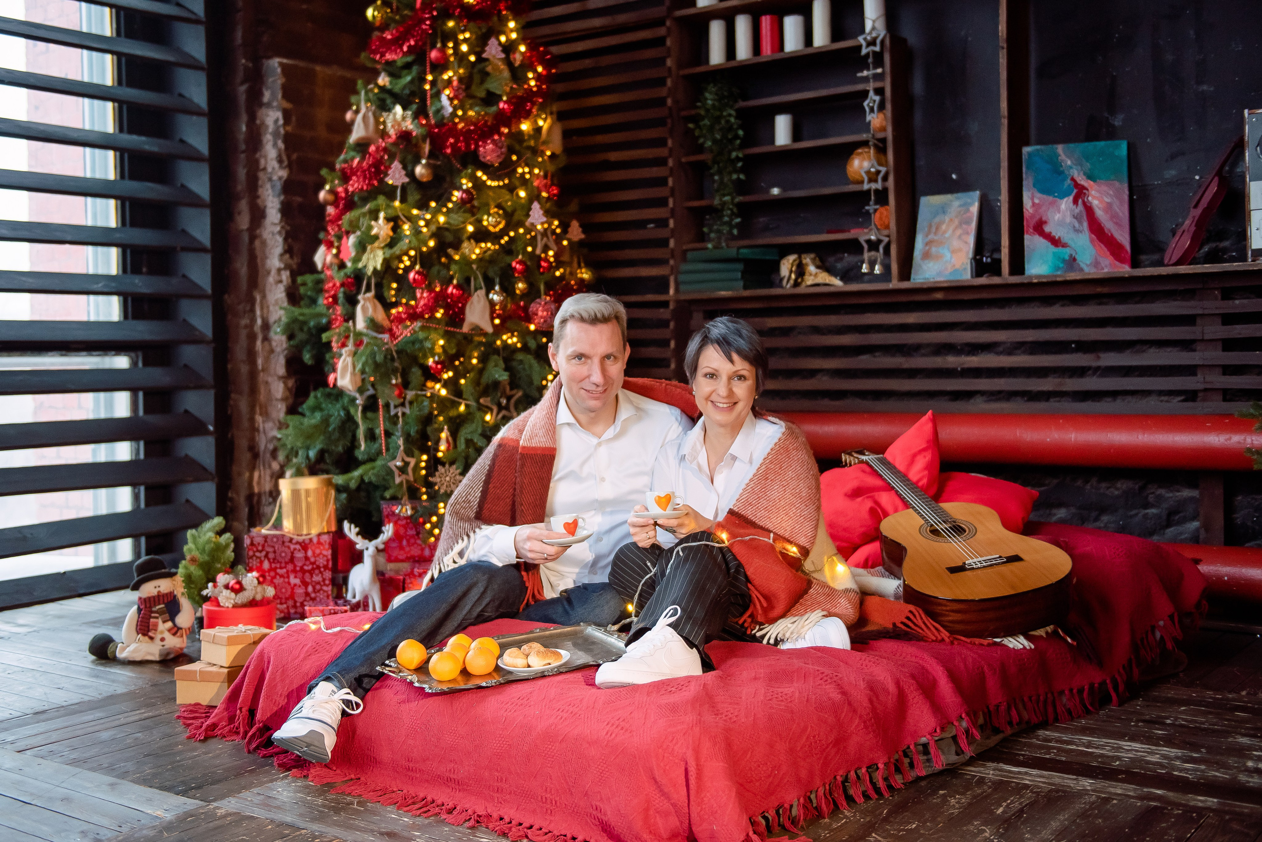 Семейная фотосессия в Wood-studio. Свадебный и семейный фотограф в Москве Юлия Винник