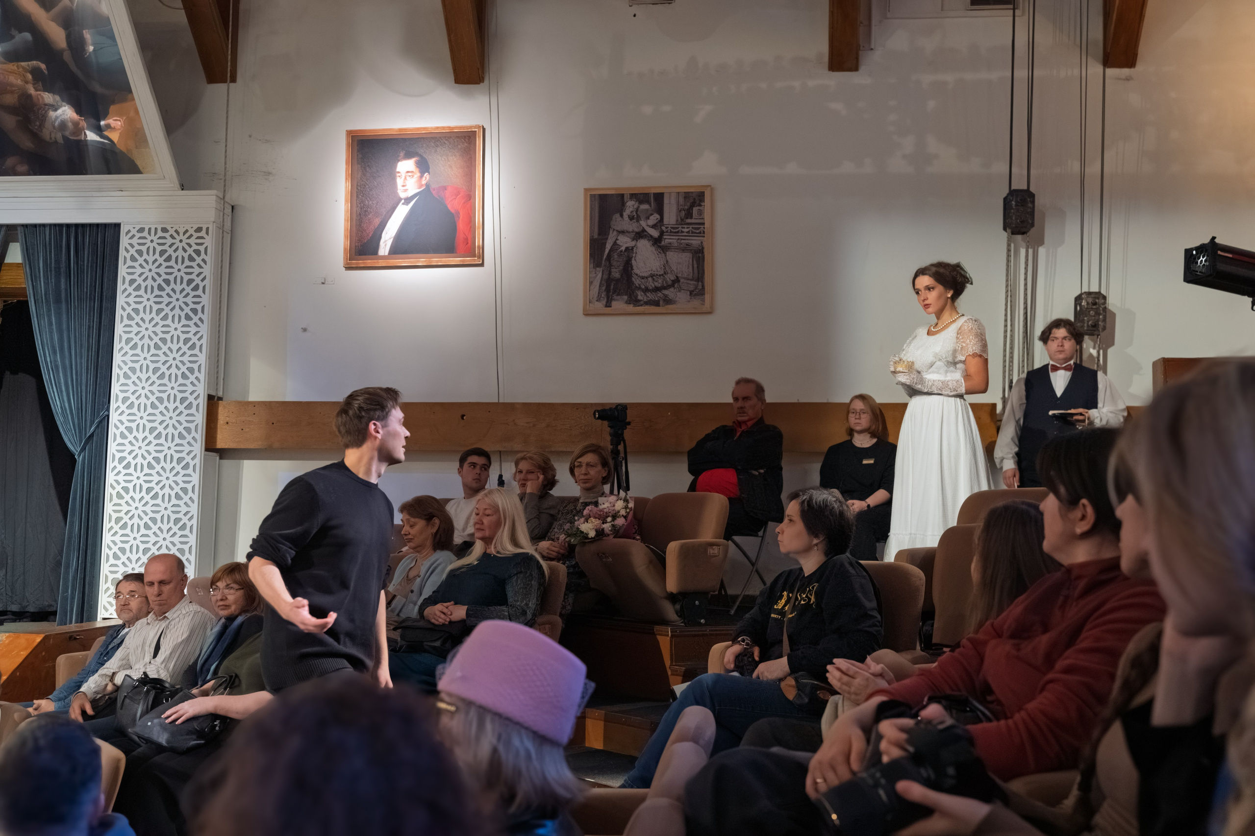 Театр Сфера: Горе от ума. Открытая репетиция. Сайт фотографа Сергея Абрамова