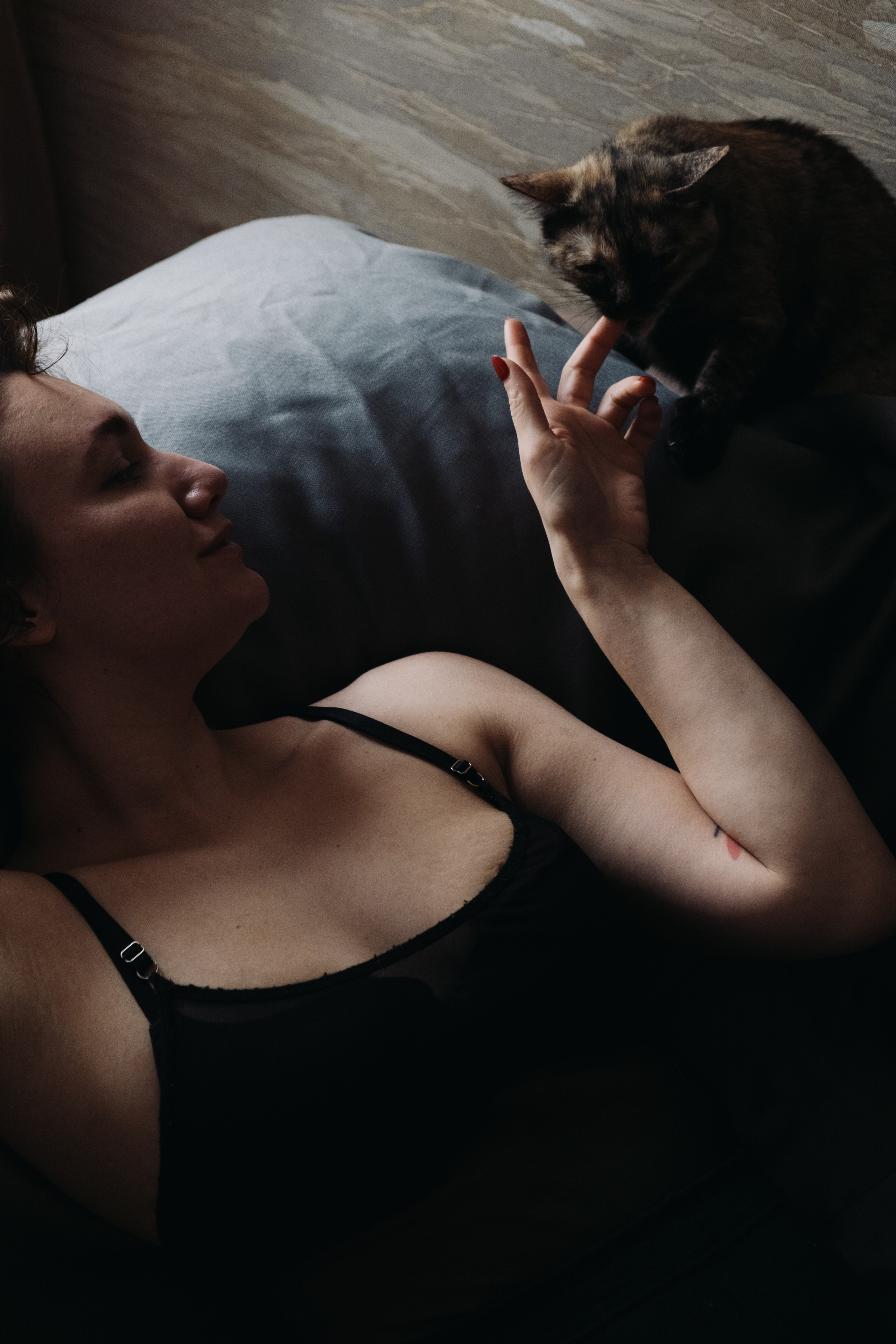 Домашняя фотосессия для девушки Санкт-Петербург