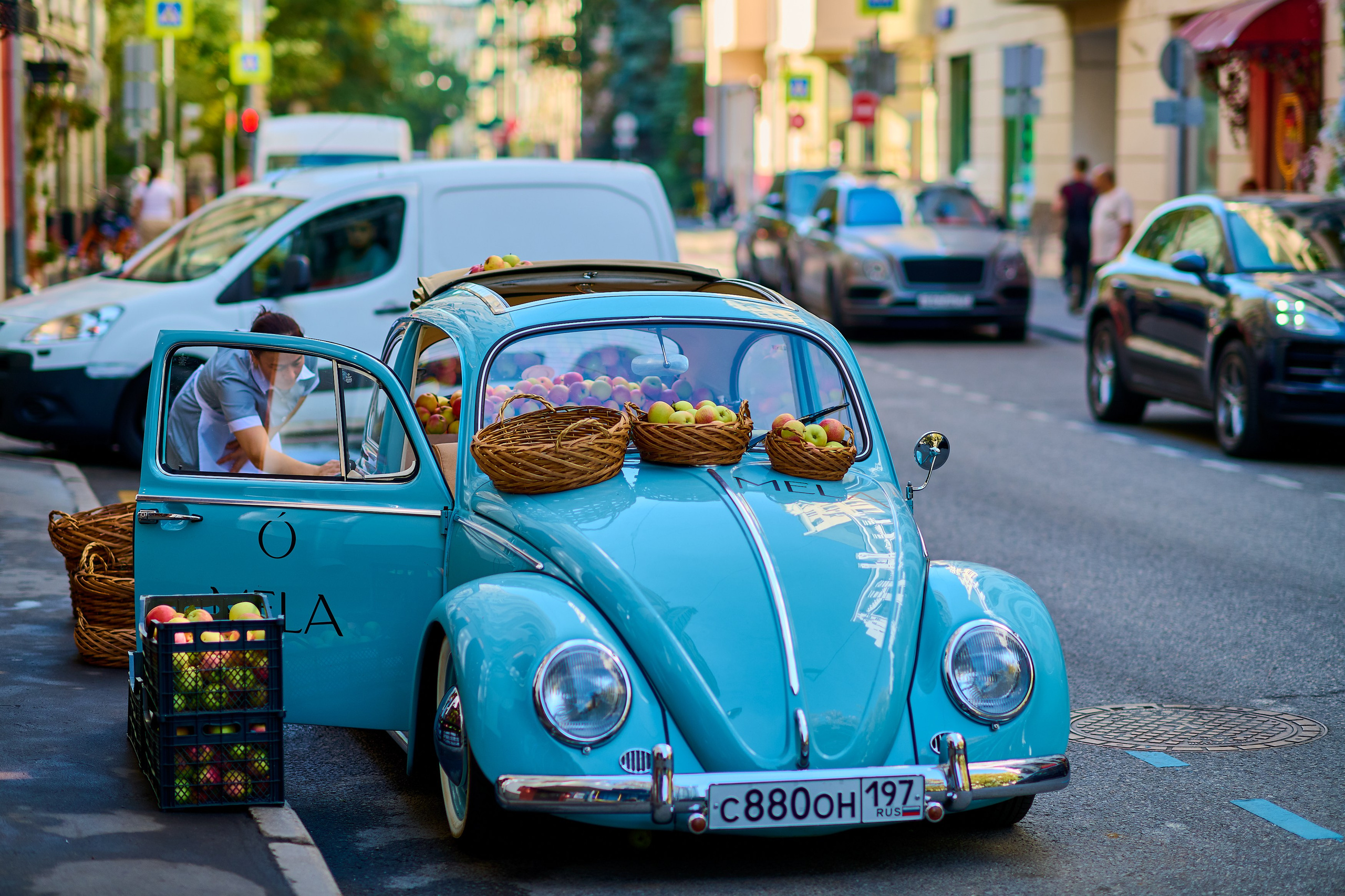 Уличный фотограф в Москве