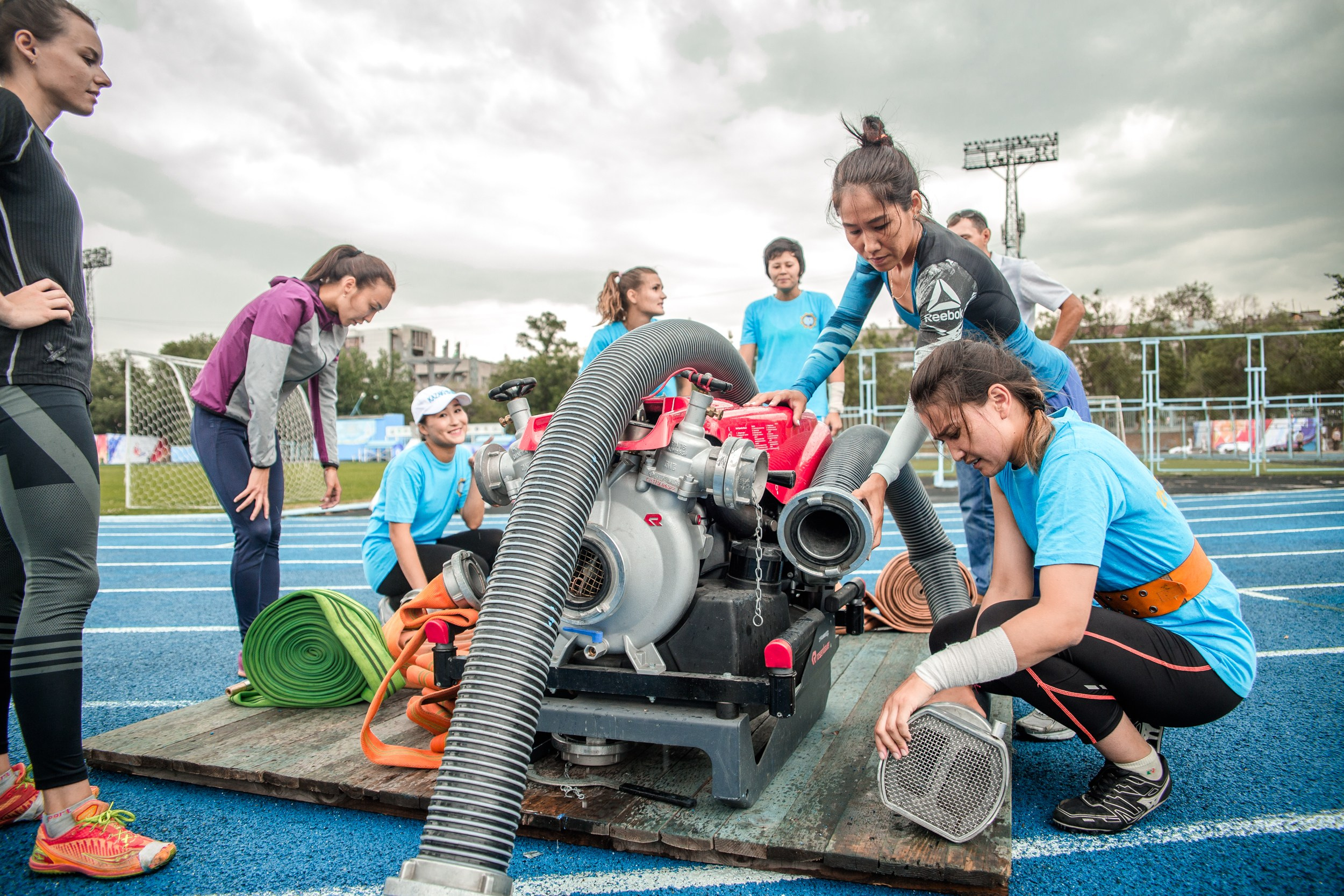 Пожарно-спасательный спорт (Алматы). Коммерческий и репортажный фотограф в Алматы — Jora Abramov