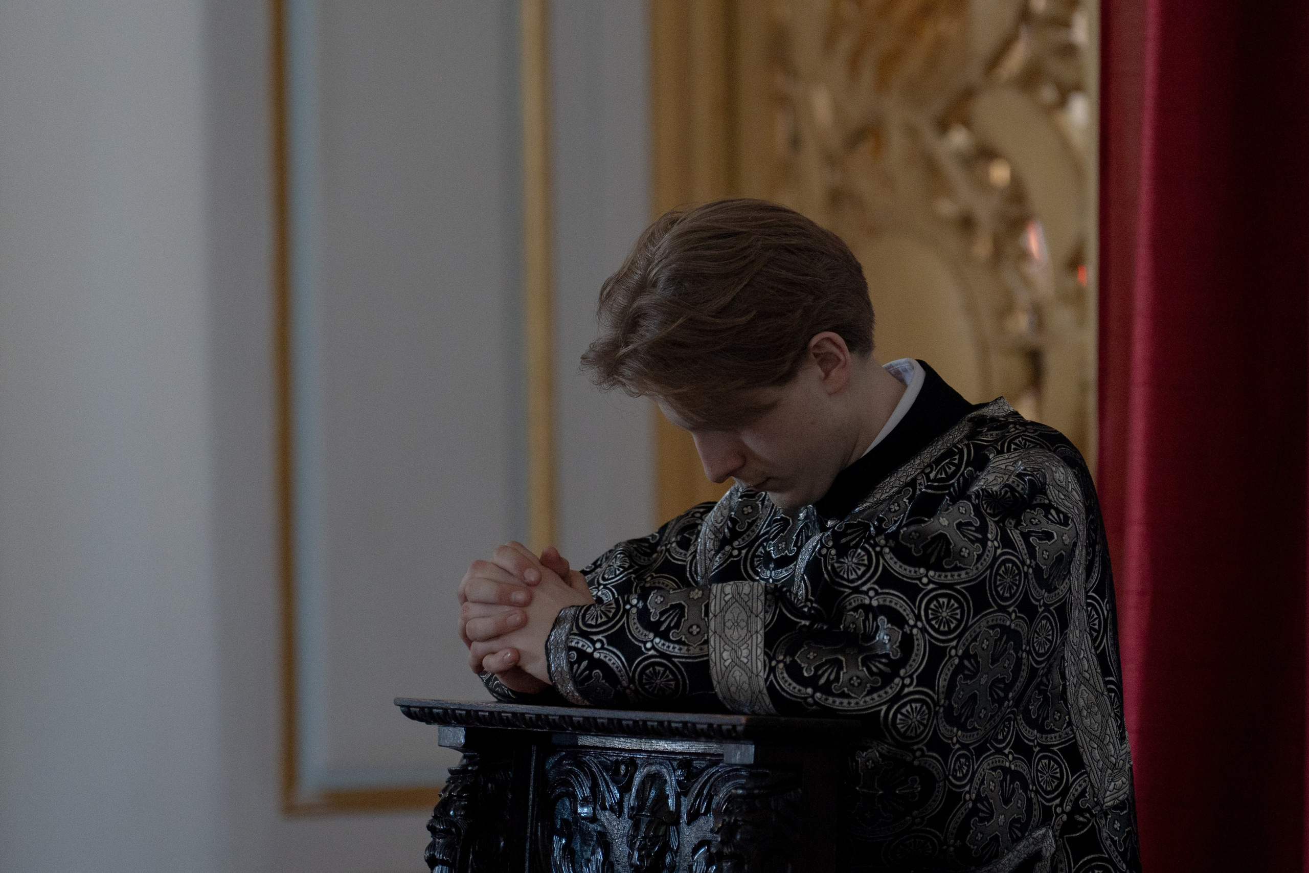 Великая пятница. Вечерня с выносом Плащаницы. НИКОЛО-БОГОЯВЛЕНСКИЙ МОРСКОЙ СОБОР