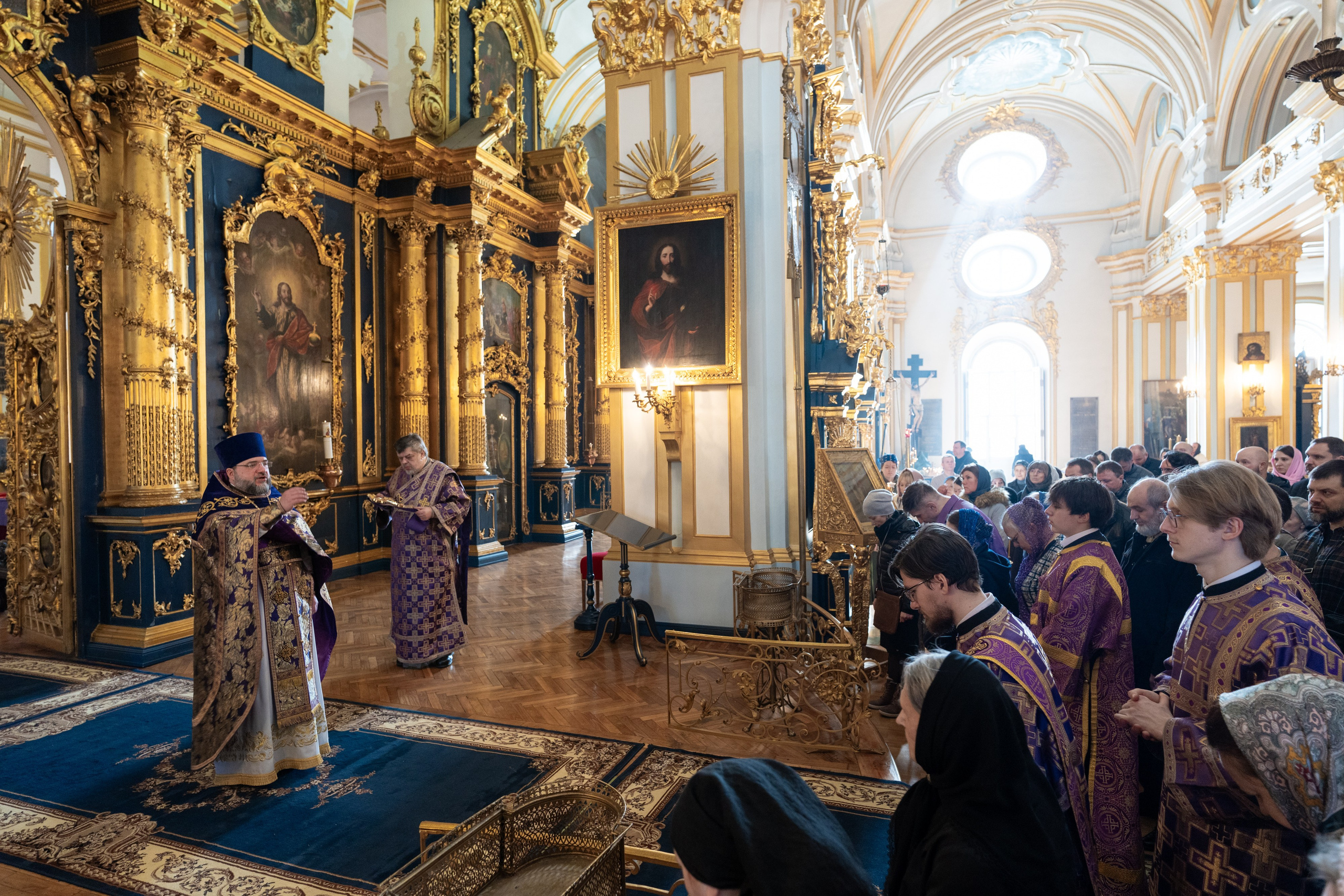 Неделя 3-я Великого поста, Крестопоклонная. НИКОЛО-БОГОЯВЛЕНСКИЙ МОРСКОЙ СОБОР