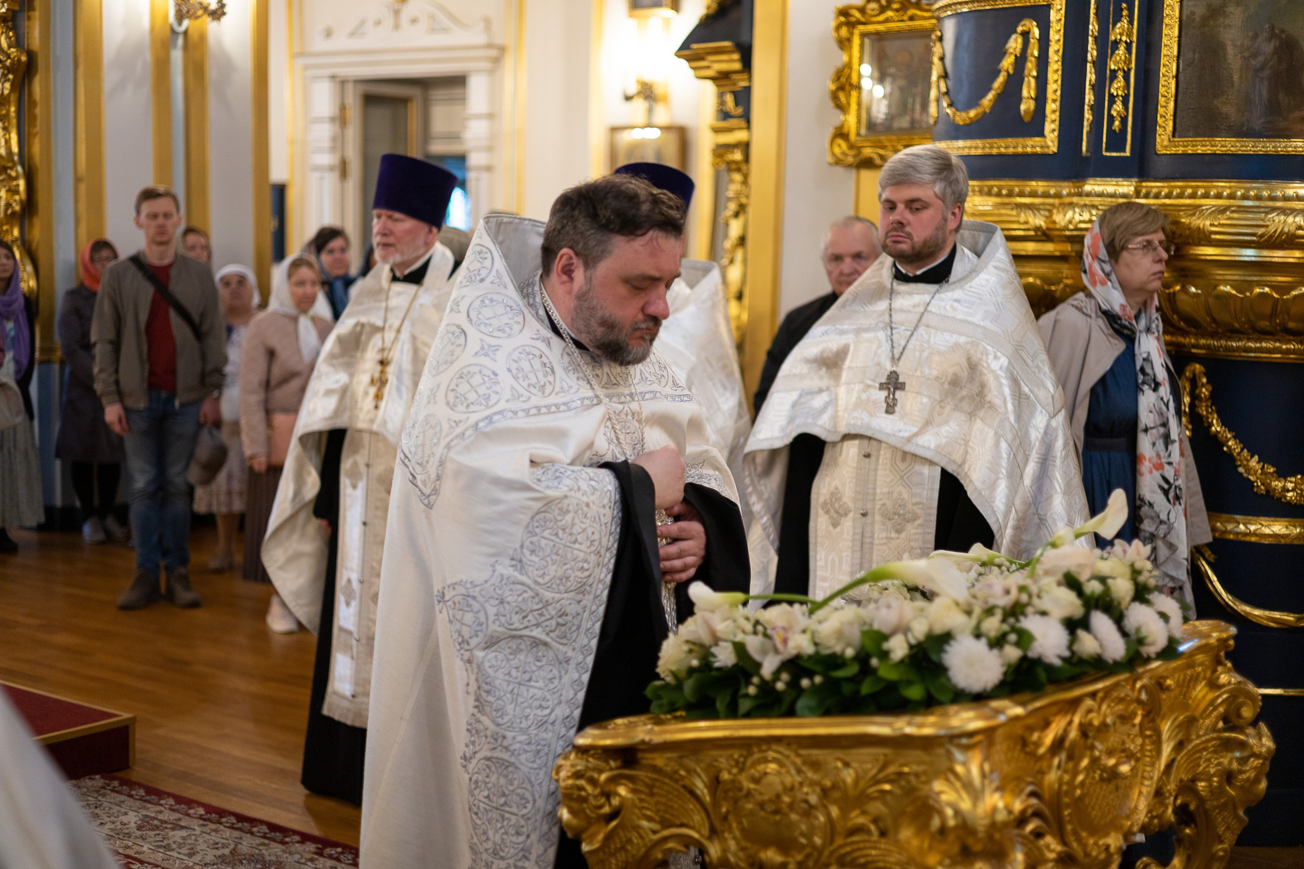 ВСЕНОЩНОЕ БДЕНИЕ В КАНУН ПРАЗДНИКА ВОЗНЕСЕНИЯ ГОСПОДНЯ. НИКОЛО-БОГОЯВЛЕНСКИЙ МОРСКОЙ СОБОР