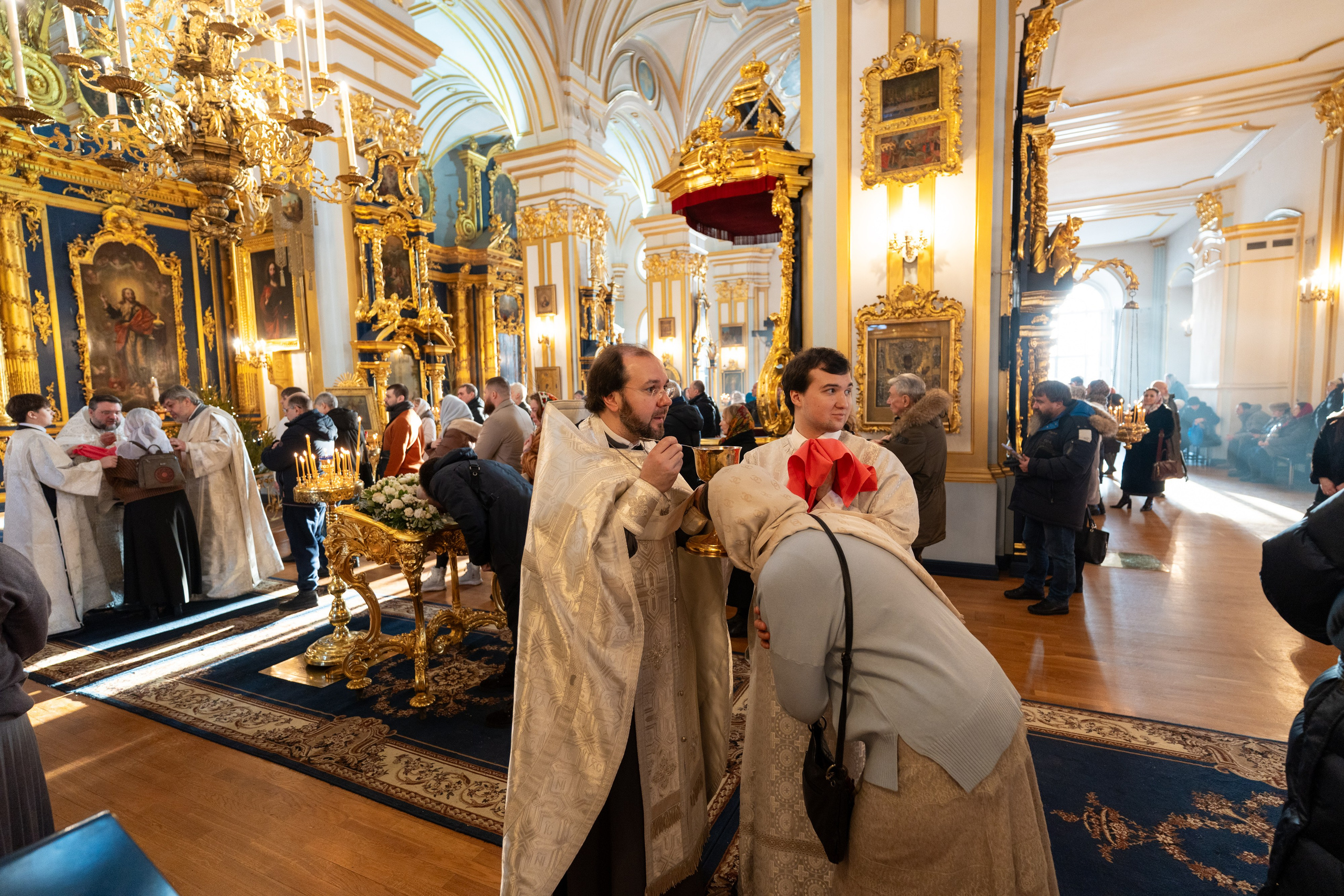 Неделя 33-я по Пятидесятнице, по Богоявлении. Попразднство Богоявления. Мученицы Татианы Римской. НИКОЛО-БОГОЯВЛЕНСКИЙ МОРСКОЙ СОБОР