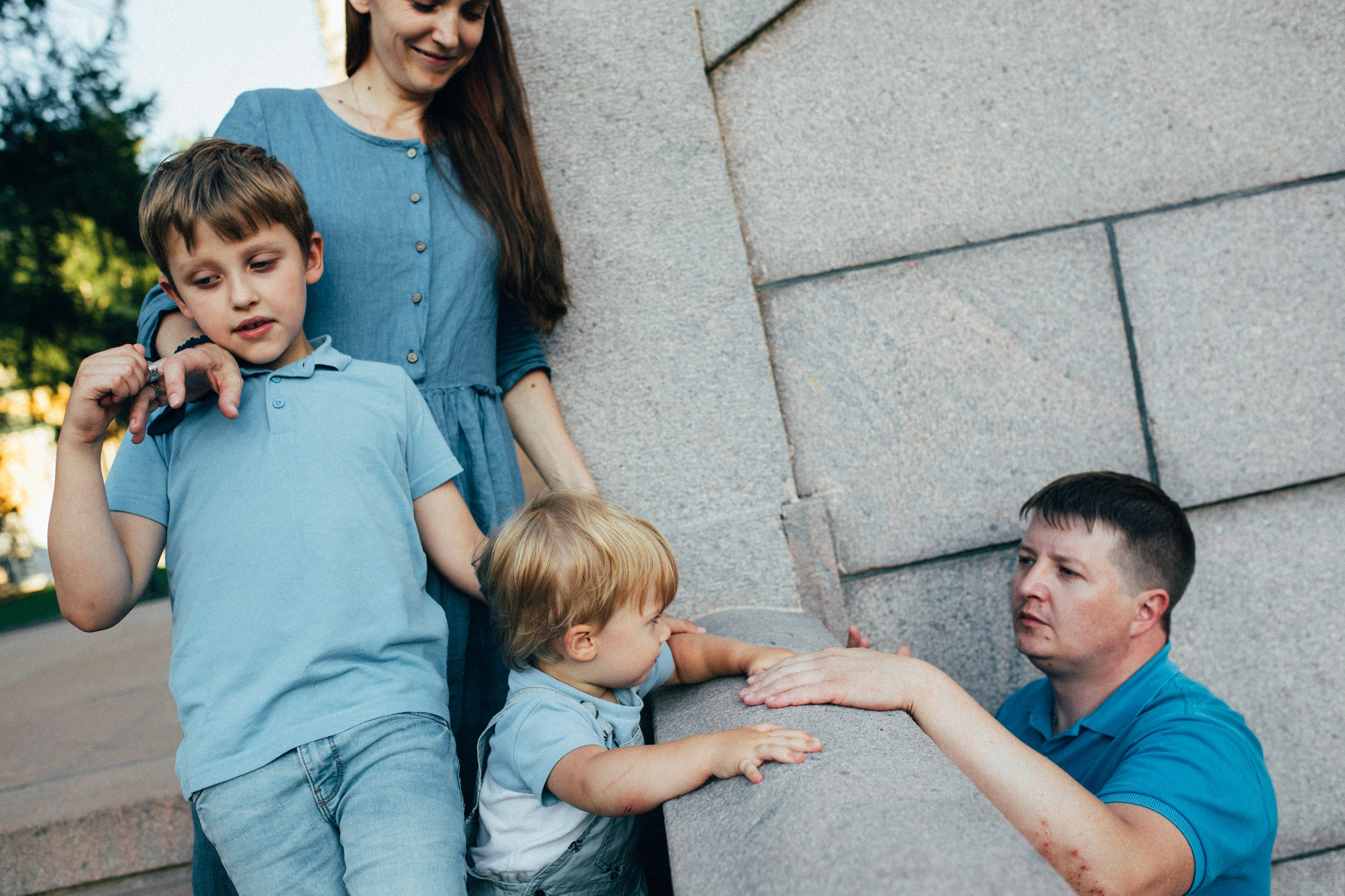 Семейная фотосессия в усадьбе Архангельское. Фотограф Лебедева Наталья
