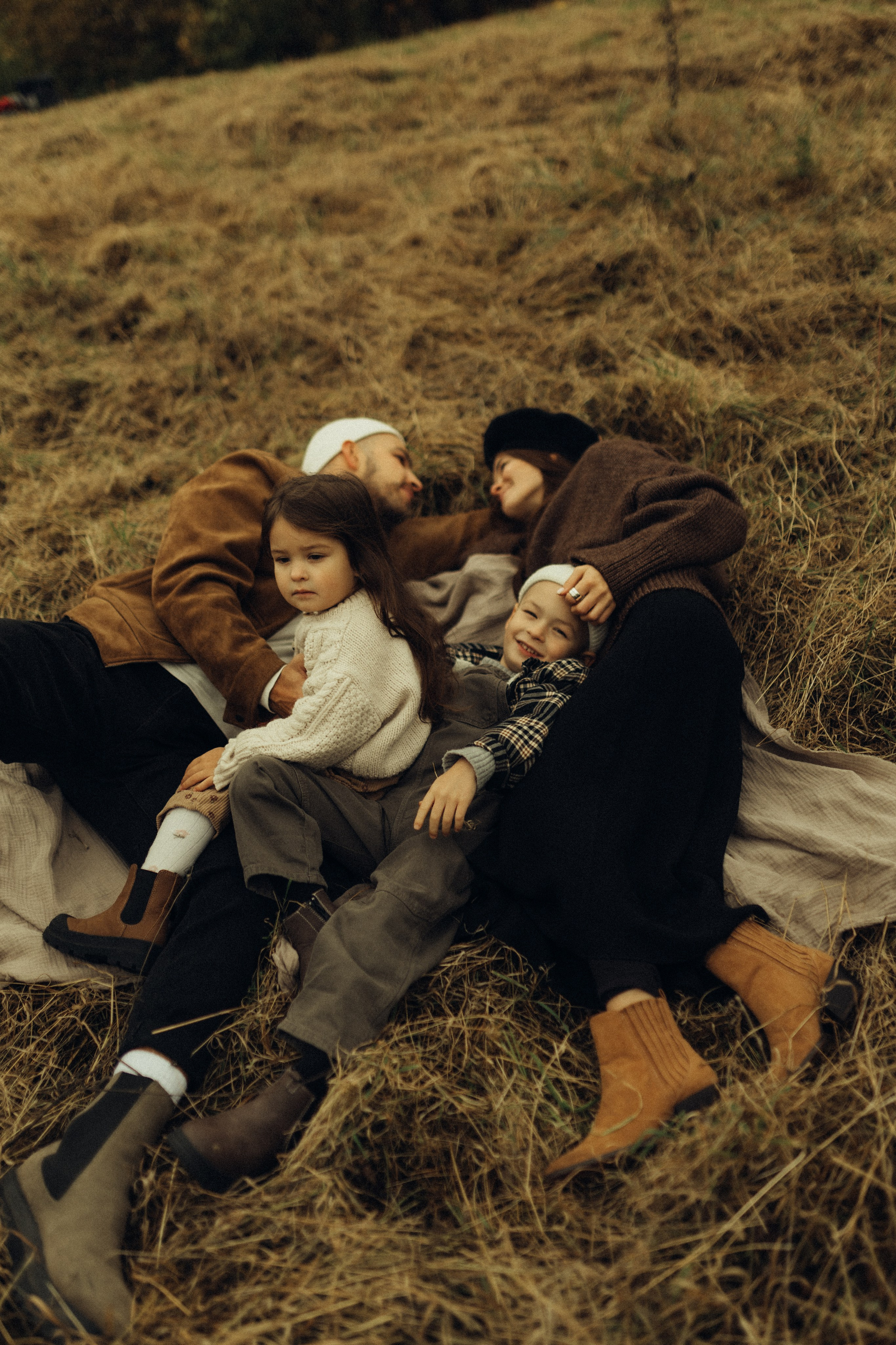 Света, Дима, Сара, Лев. Семейный фотограф Оля Гладченко