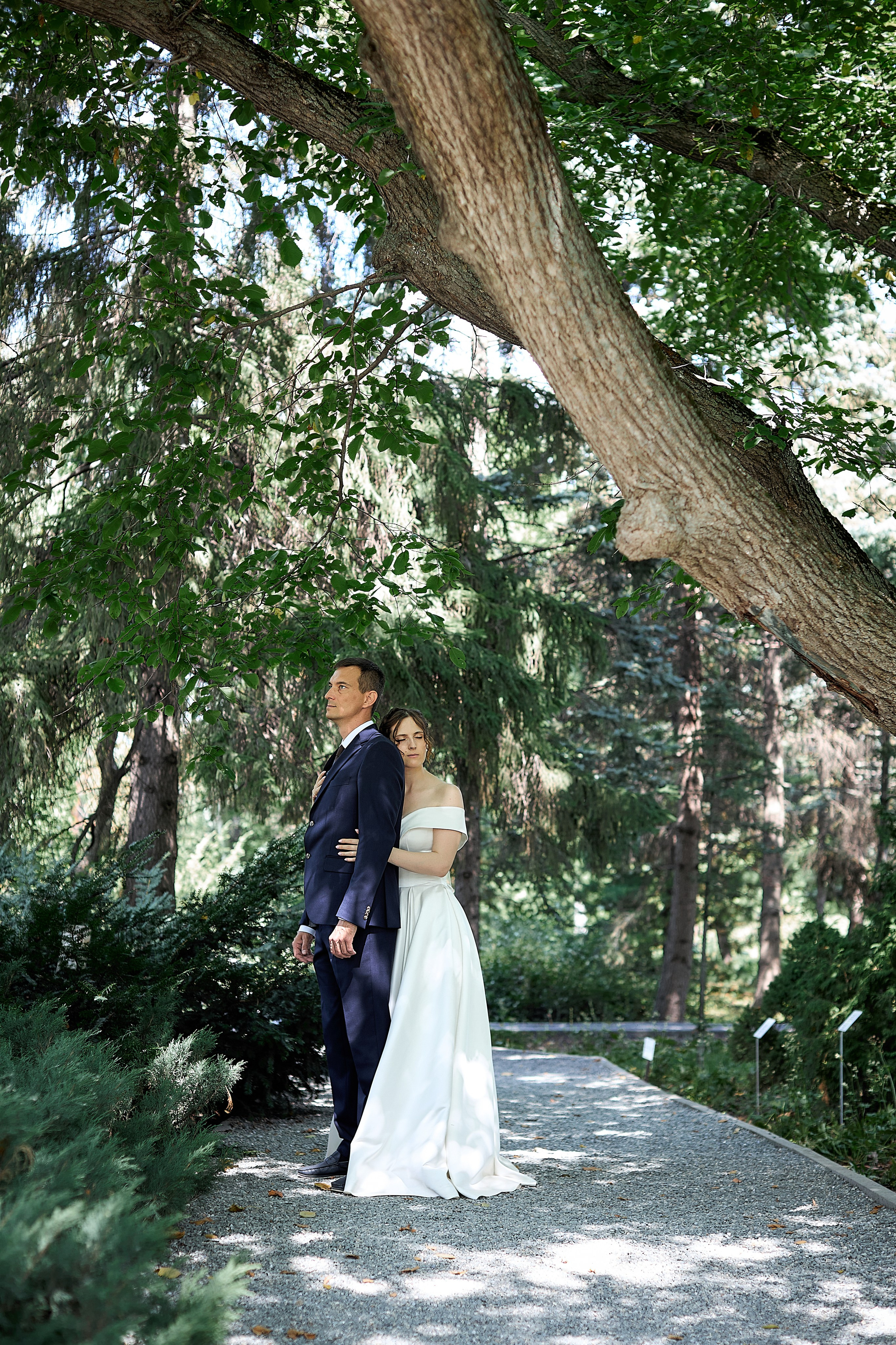 свадебная фотосессия в Ботаническом саду