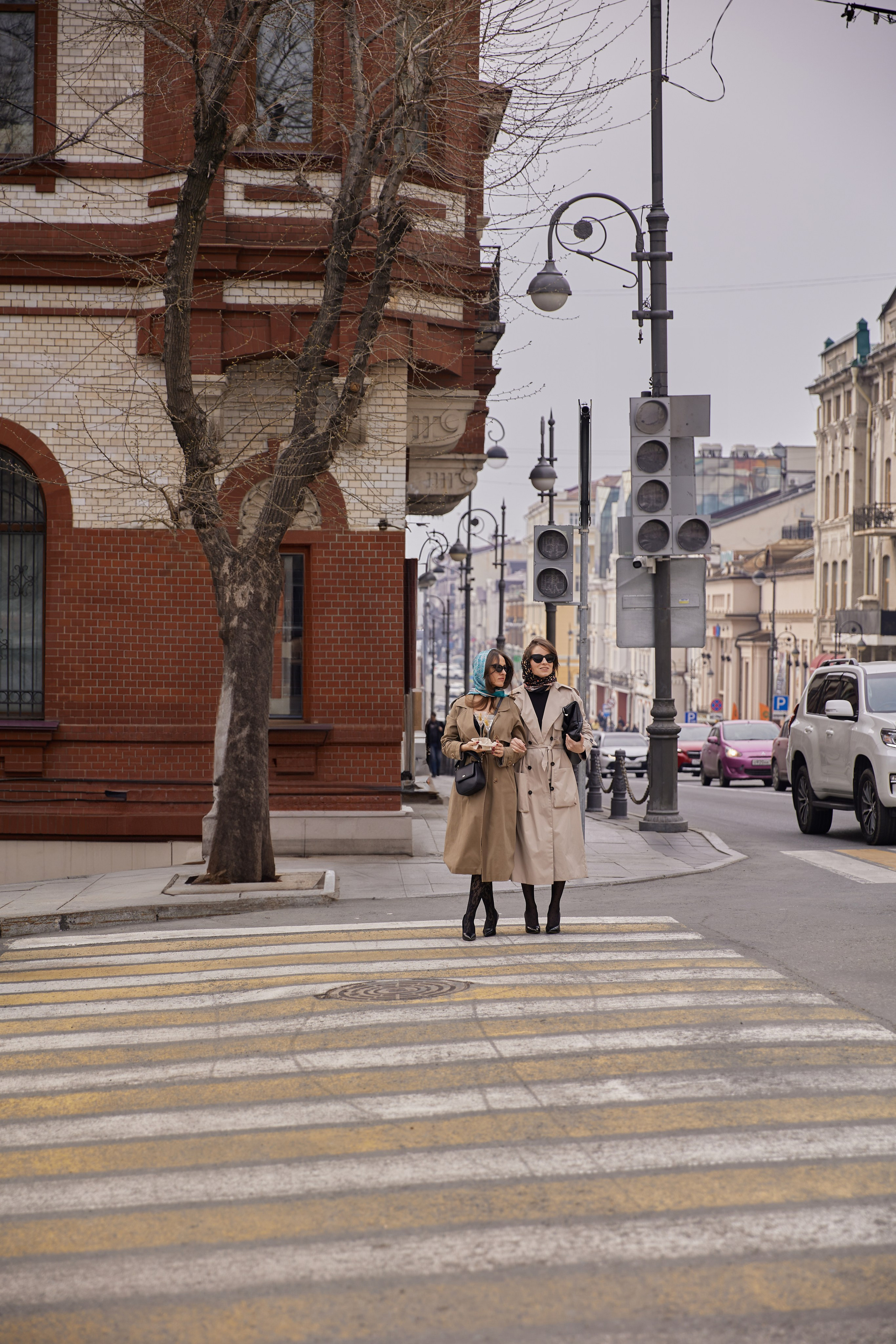 Фотопрогулка Марины и Александры. Фотограф женского портрета, беременности и материнства Харькова Елена
