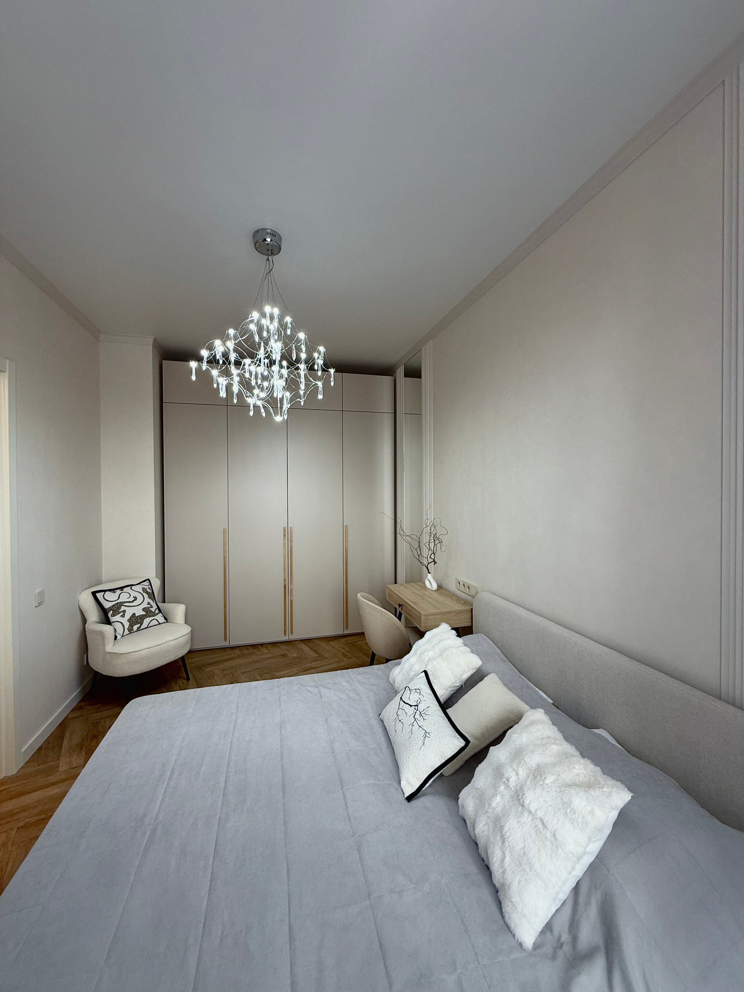 ЖК ID Park Pobedy. Квартира на сачу в долгосрочную аренду уровня комфорт плюс. Дизайн-студия интерьеров Юлии Ивановой