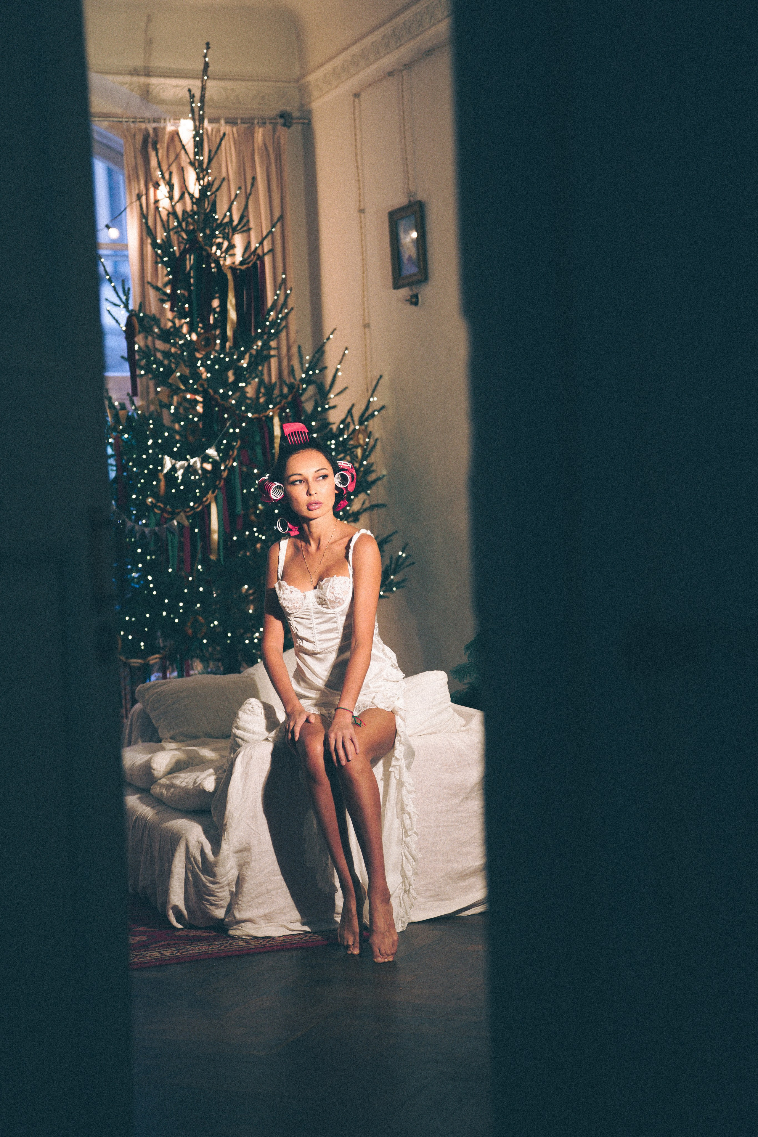 ФОТОСЕСИИЯ К НОВОМУ ГОДУ В АТМОСФЕРНОЙ СТУДИИВ ЦЕНТРЕ ПИТЕРАИ ВИНТАЖНЫЙ ОБРАЗ. Профессиональный фотограф, Санкт-Петербург — Виктория Богомолова