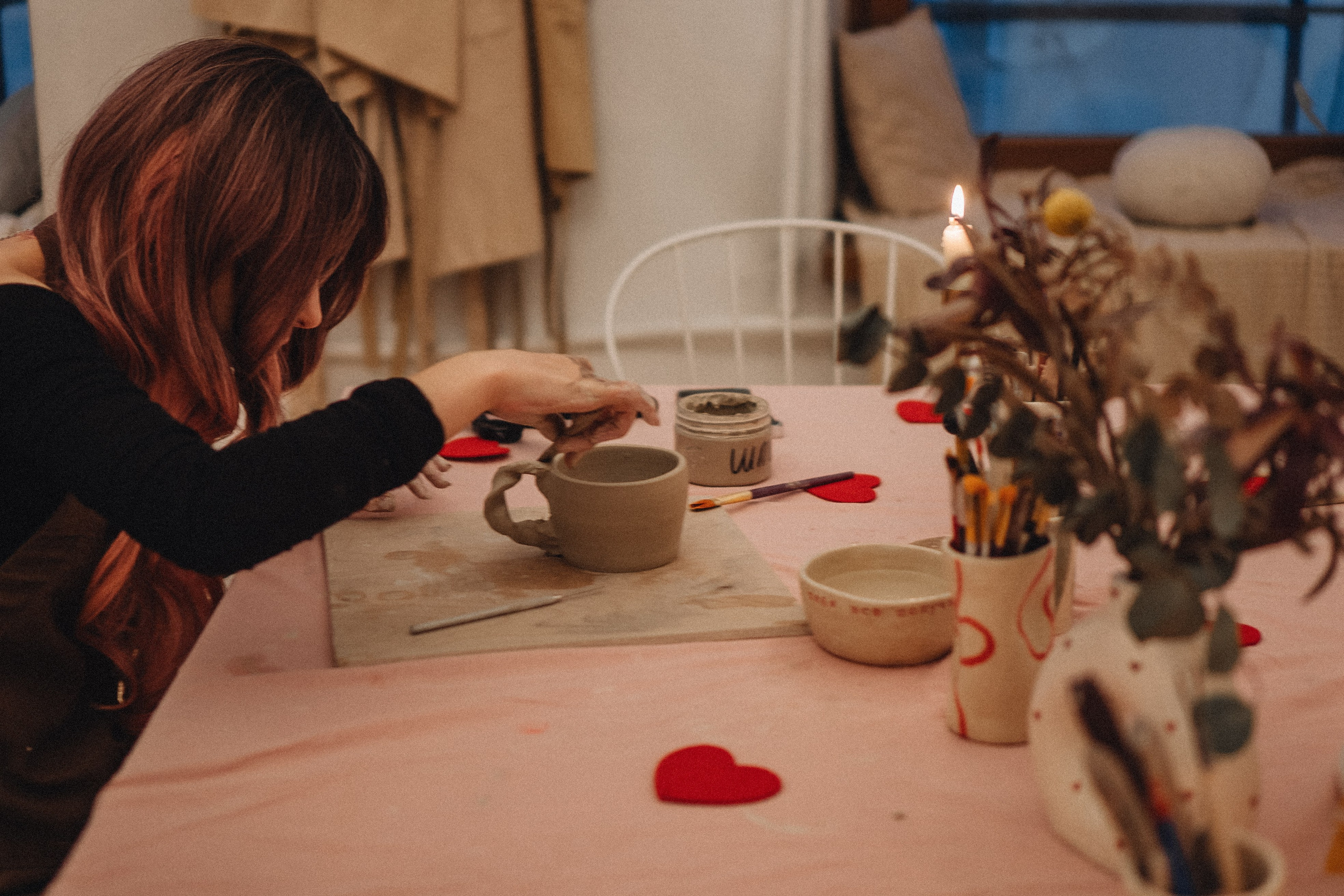 СВИДАНИЕ В ГОНЧАРНОЙ МАСТЕРСКОЙ. Профессиональный фотограф, Санкт-Петербург — Виктория Богомолова