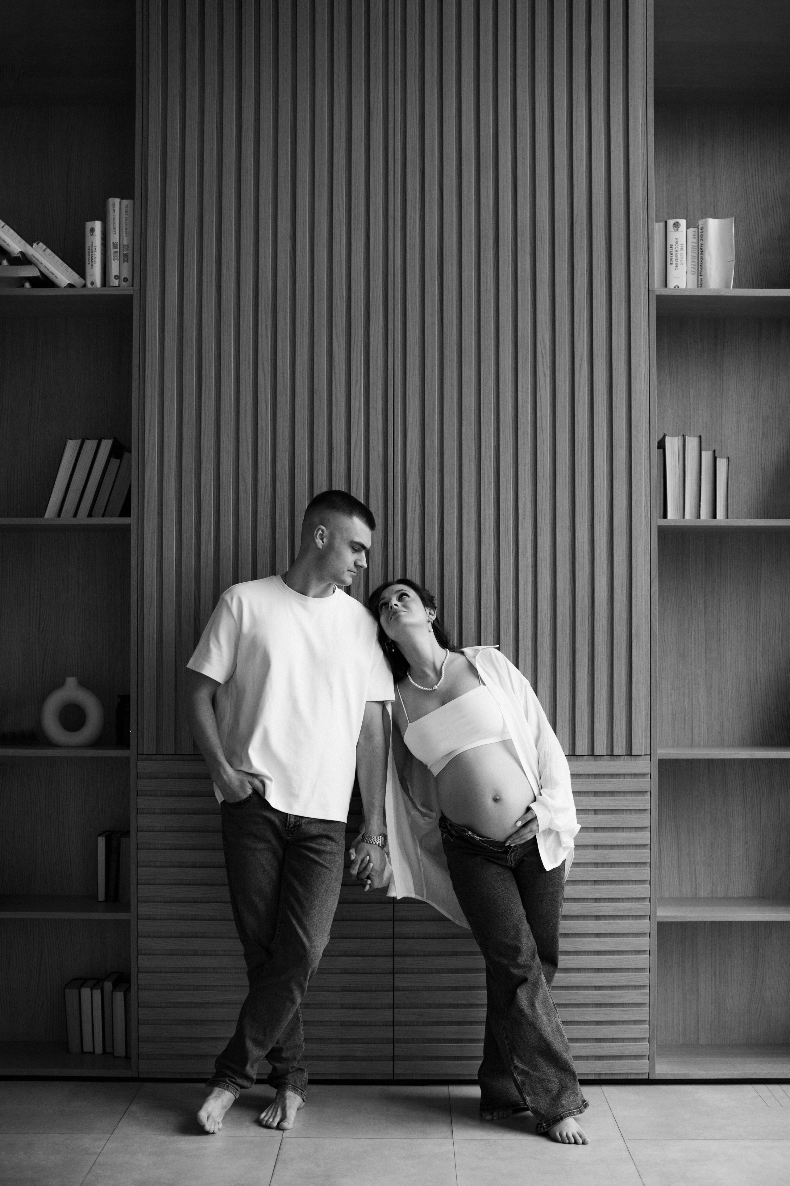 Анастасия. Уютная фотосессия беременности. Фотограф в Москве Ольга Сатони