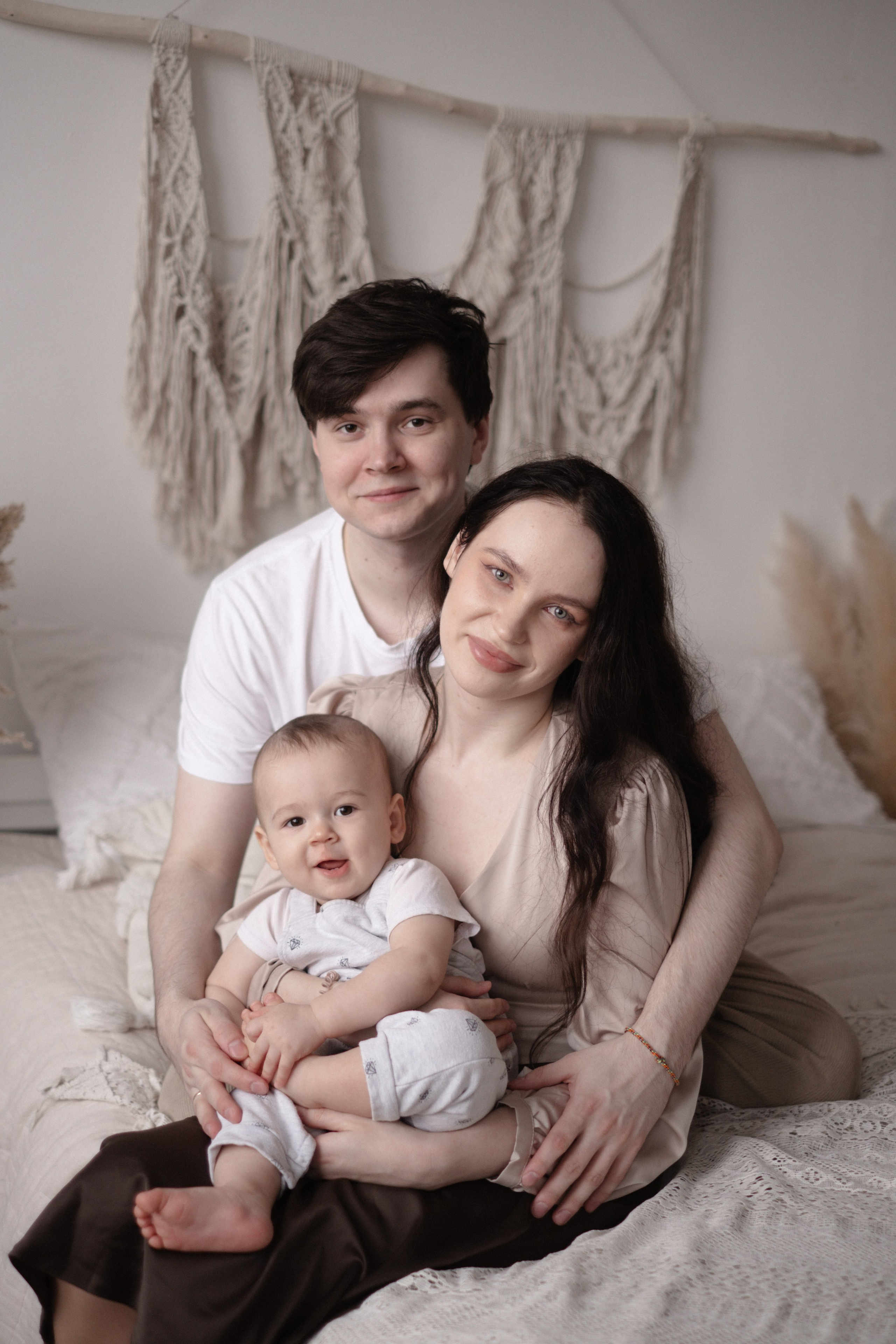 Годик Алексею. Семейный детский ньюборн фотограф в Москве Марта Петрова